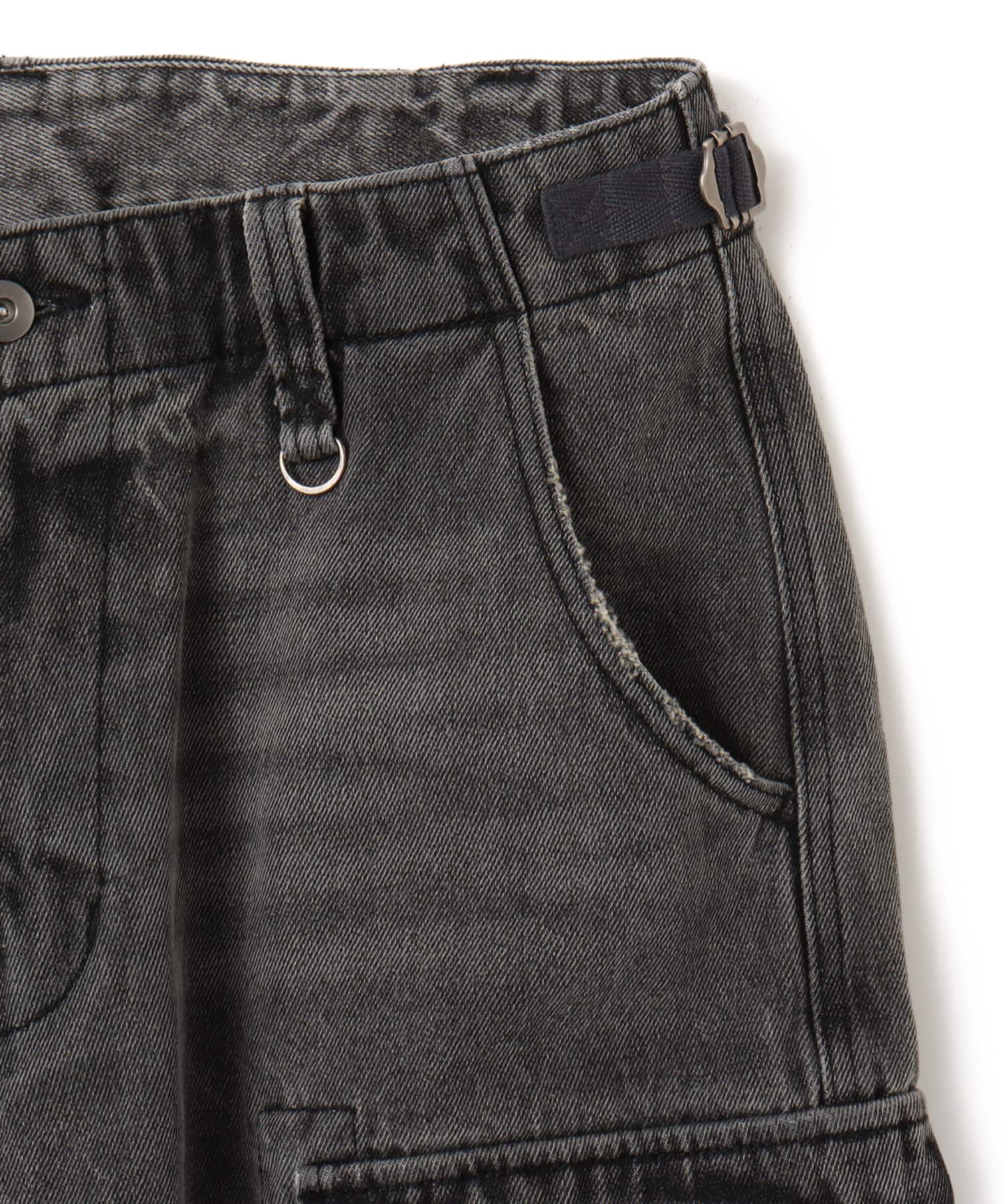 atmos Baggy Cargo Shorts BLACKの画像