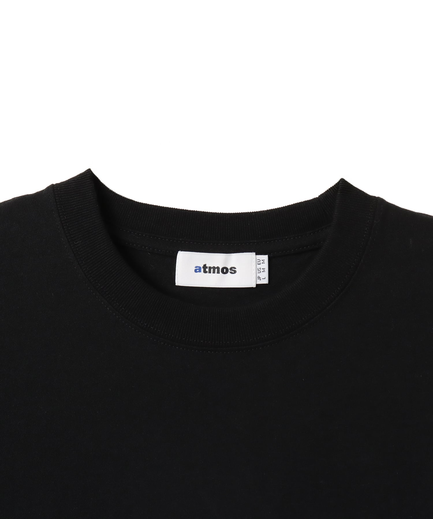atmos Print & Embroidery T-shirt BLACKの画像