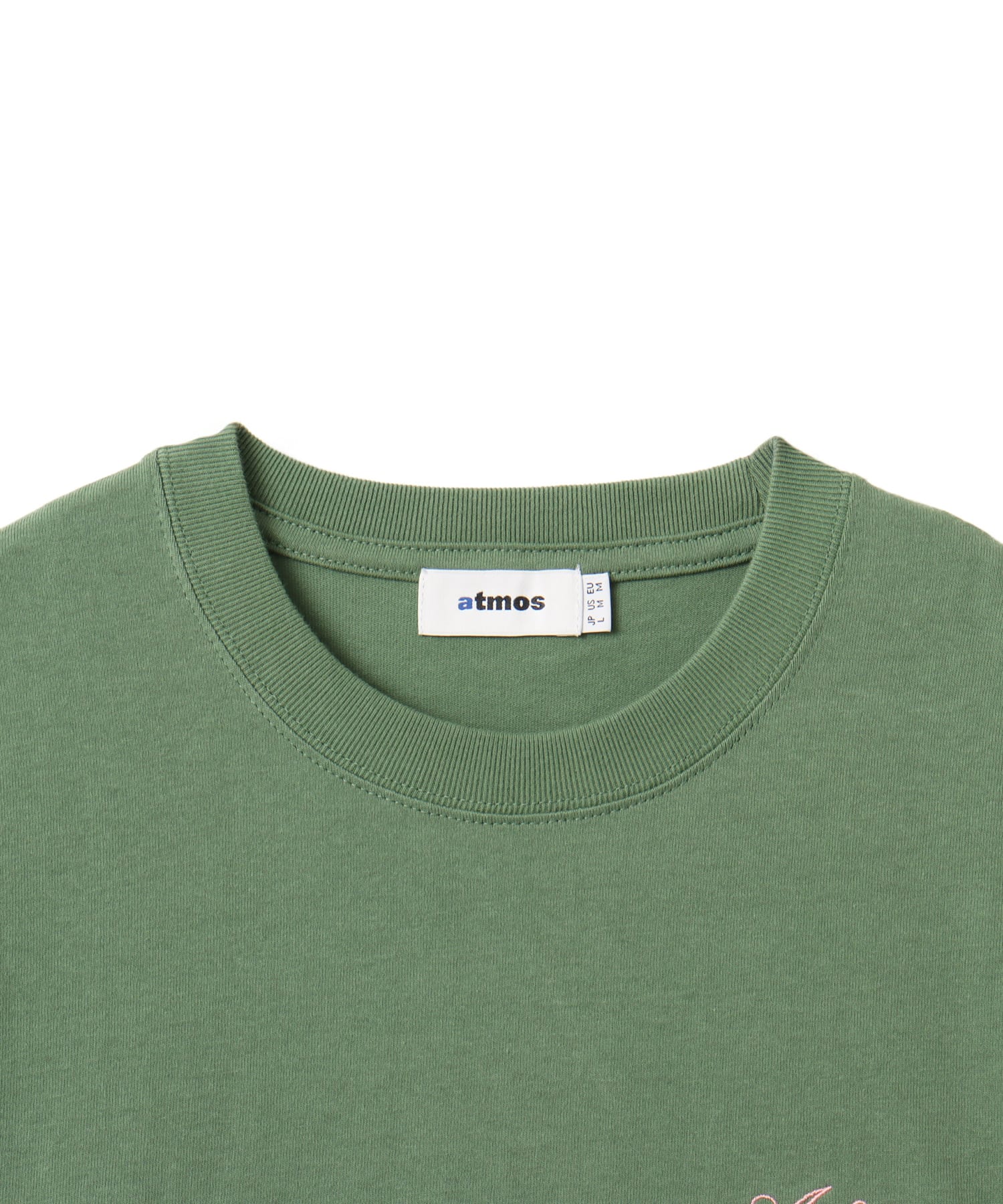 atmos Print & Embroidery T-shirt KHAKIの画像