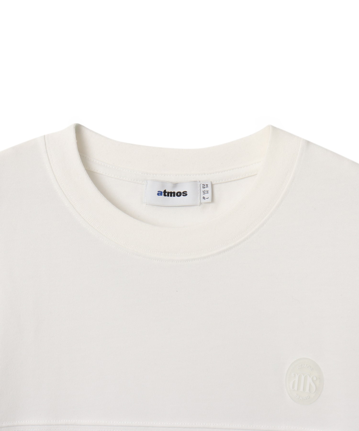 atmos Quick Drying Big silhouette T-shirt WHITEの画像