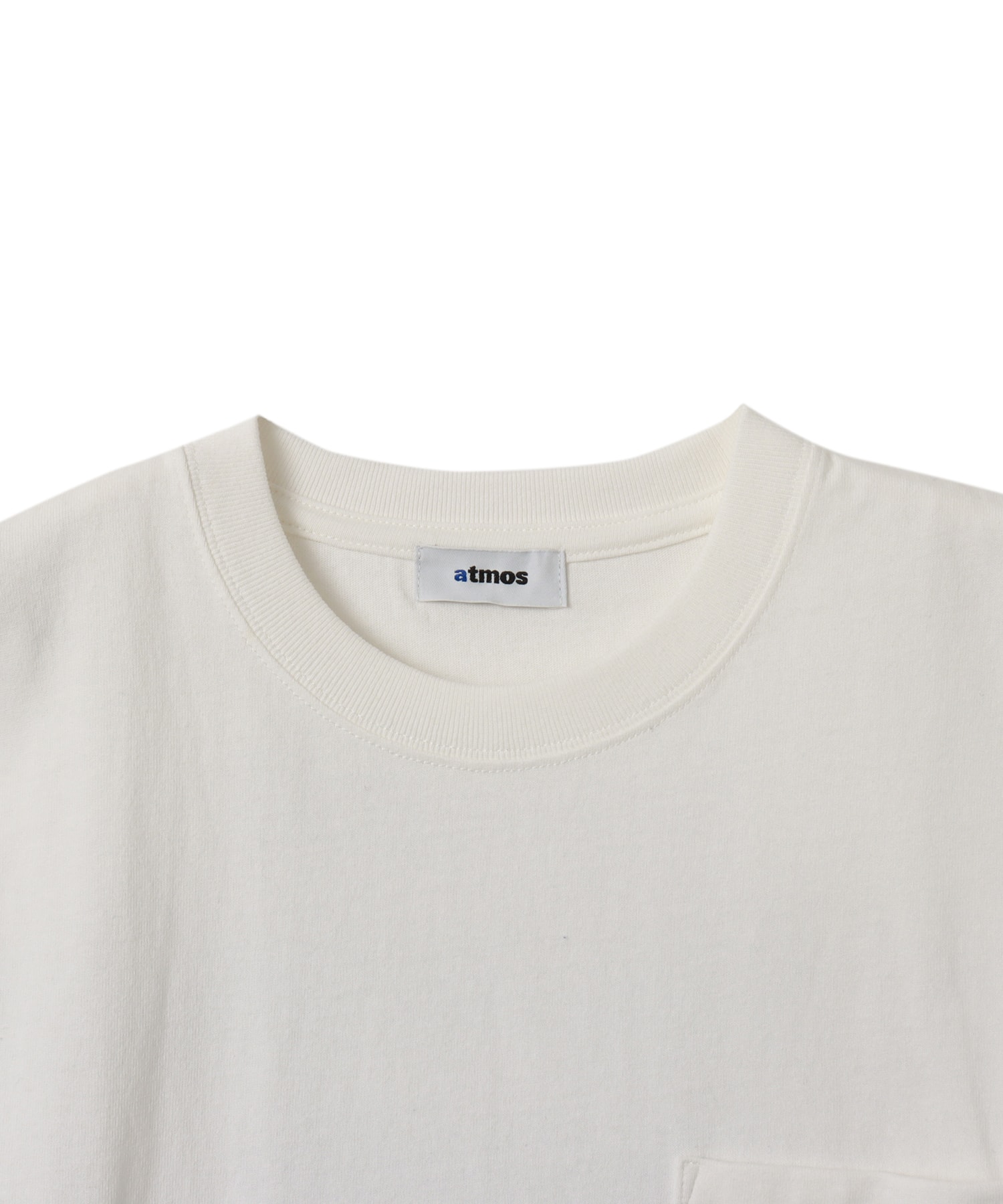 atmos Layered Logo T-shirt WHITEの画像