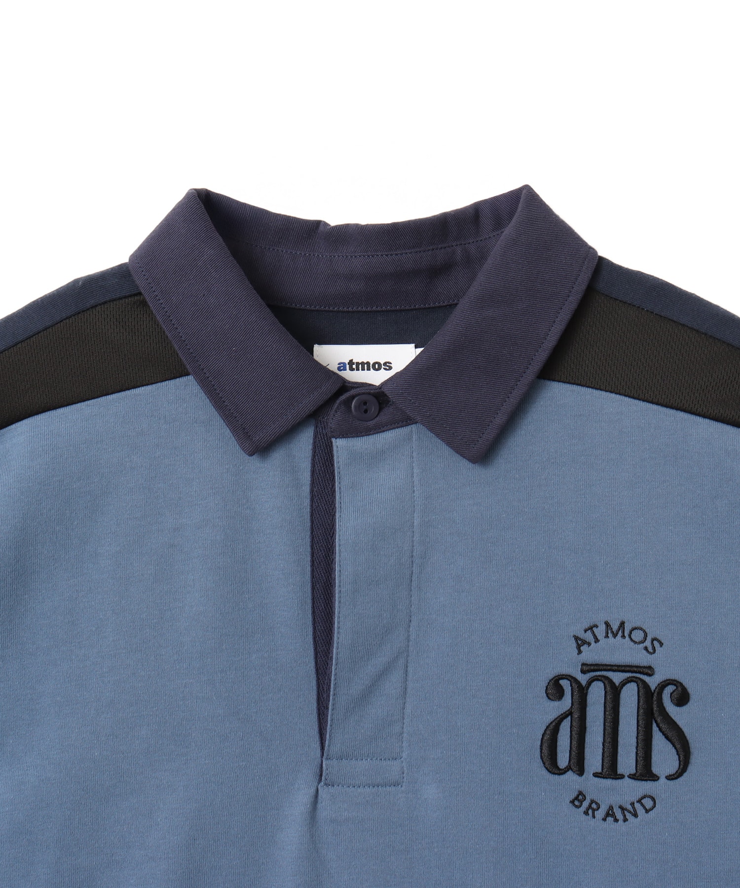 atmos Rugger Shirt BLUEの画像