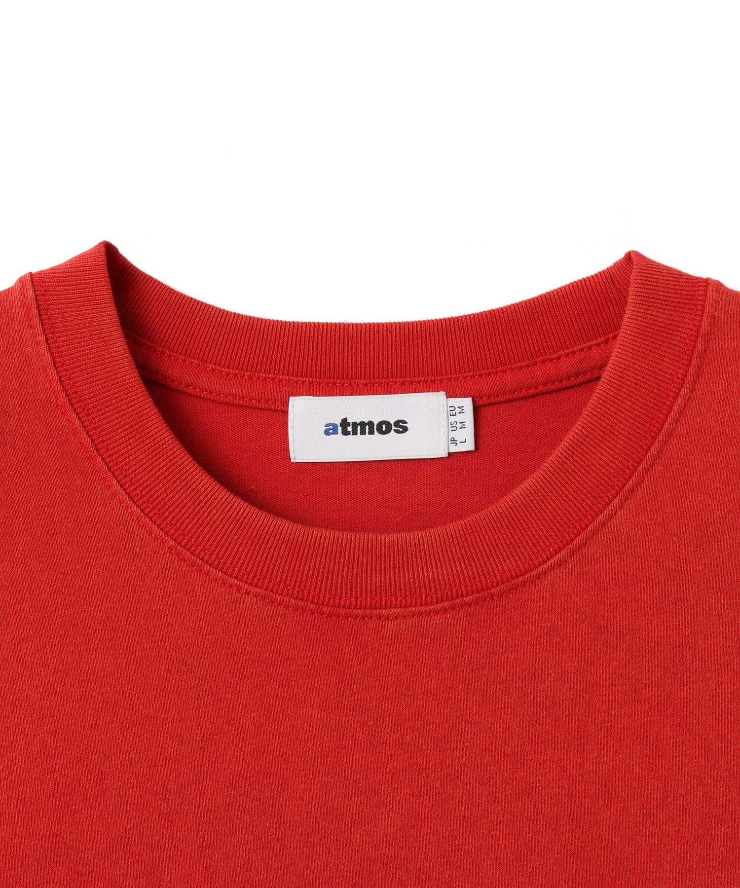 atmos New Old English Logo T-Shirt REDの画像