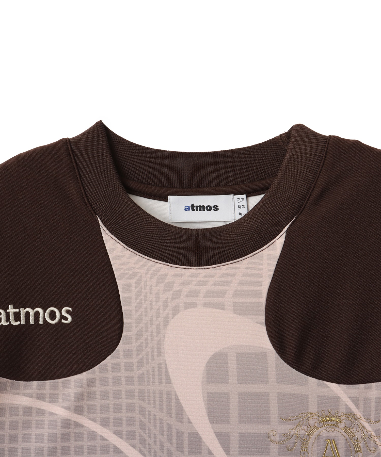 atmos Soccer Jersey Game Shirt BROWNの画像