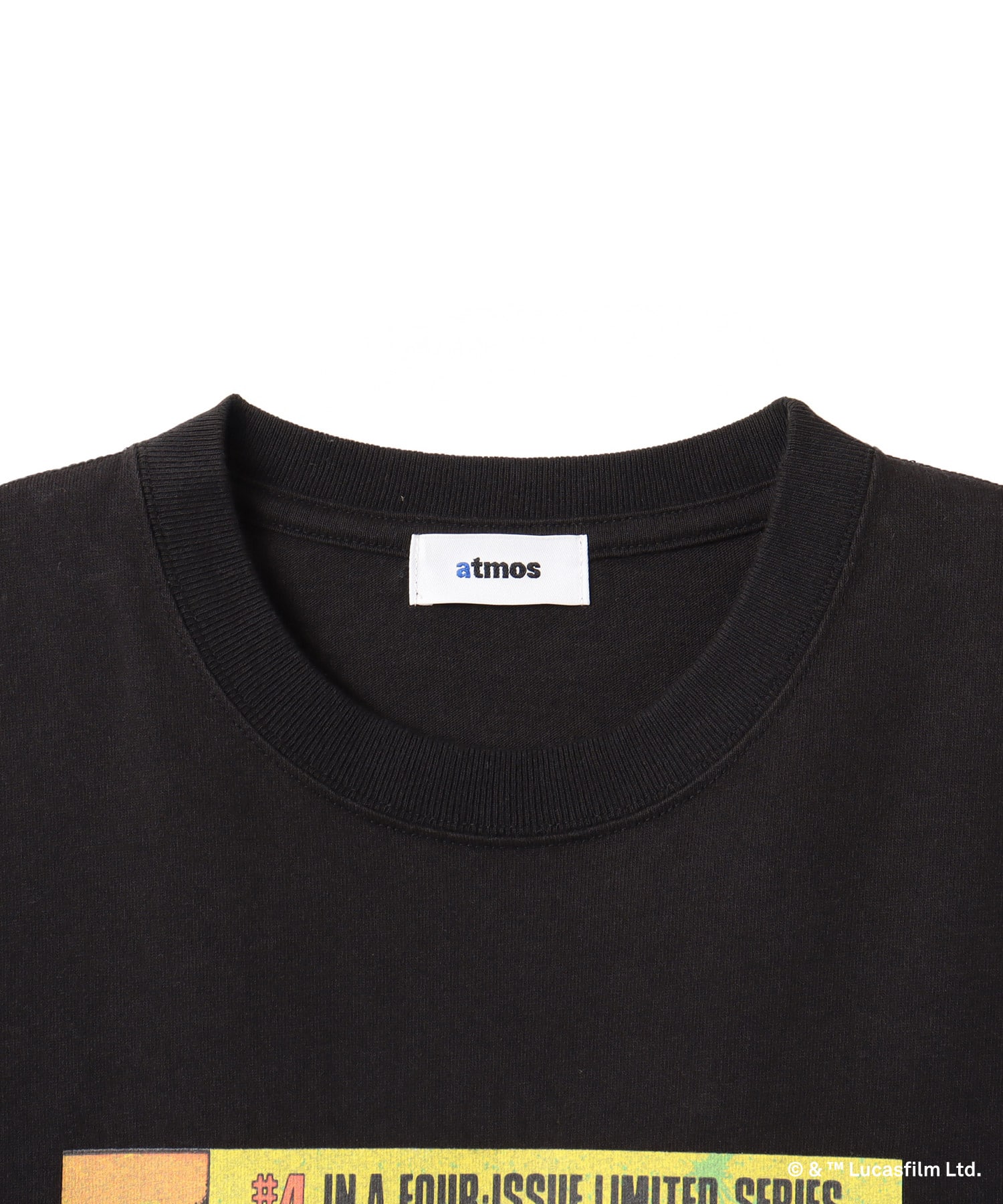 atmos [STAR WARS] Comic Book #4 T-shirt BLACKの画像