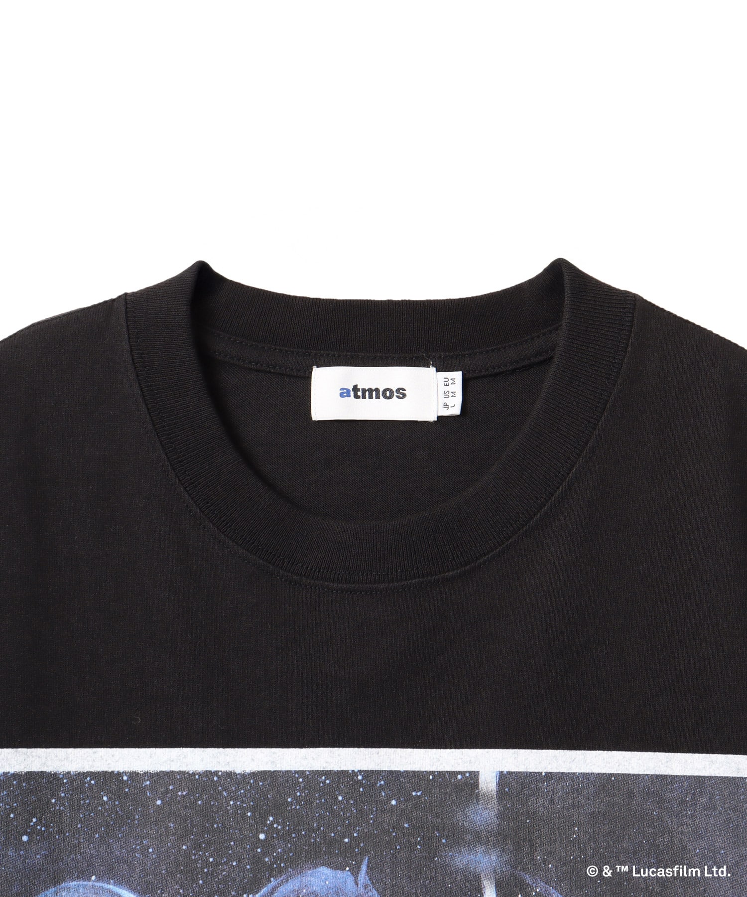 atmos [STAR WARS] FIGURES T-shirts BLACKの画像
