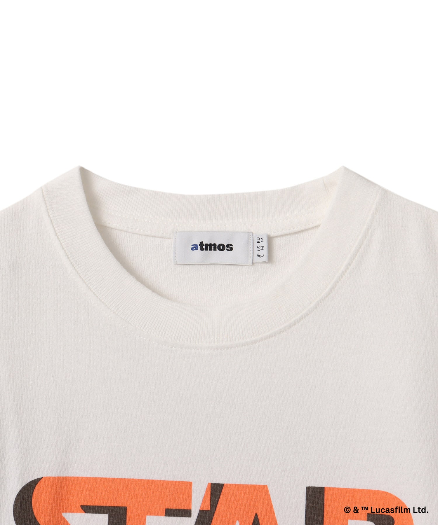 atmos [STAR WARS] MILLENNIUM FALCON / T-shirts WHITEの画像