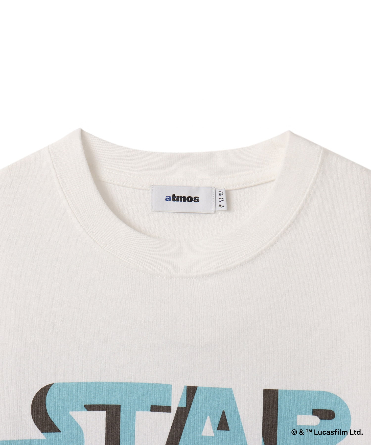 atmos [STAR WARS] STAR FIGHTER / T-shirts WHITEの画像
