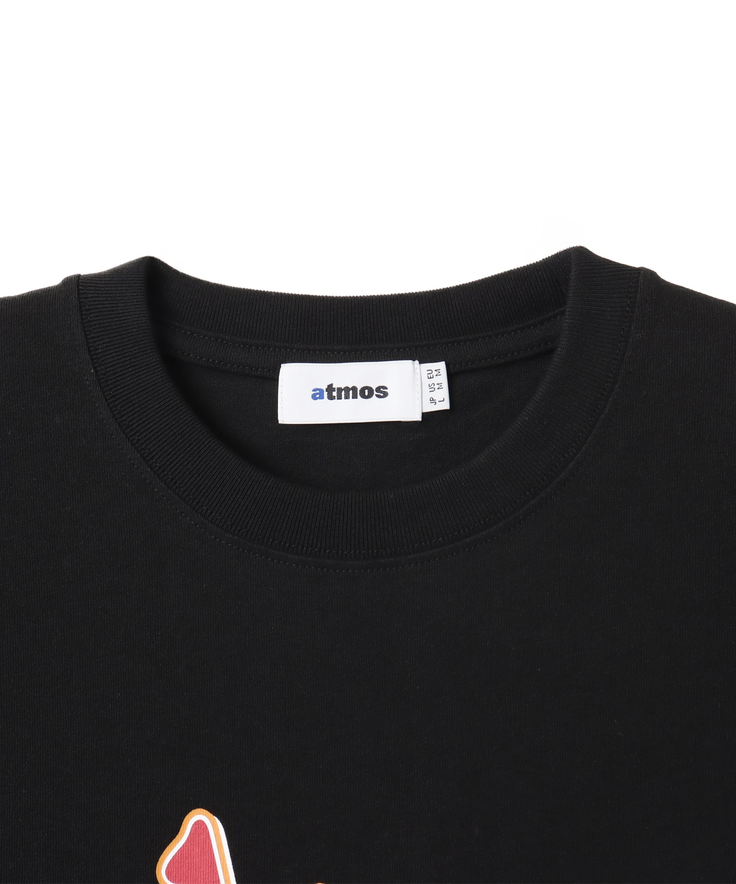 atmos atmosphere T-shirt BLACKの画像