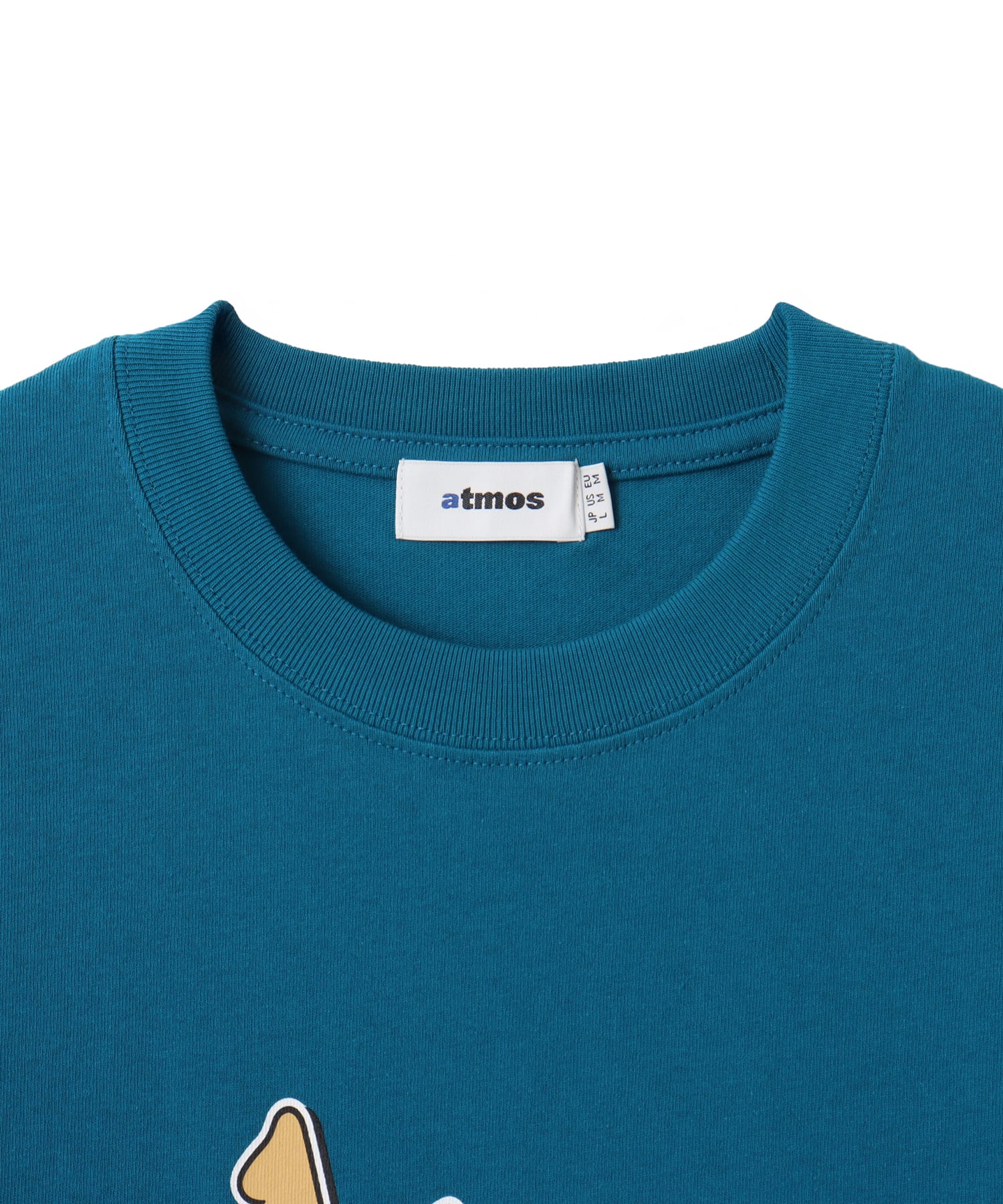 atmos atmosphere T-shirt BLUEの画像