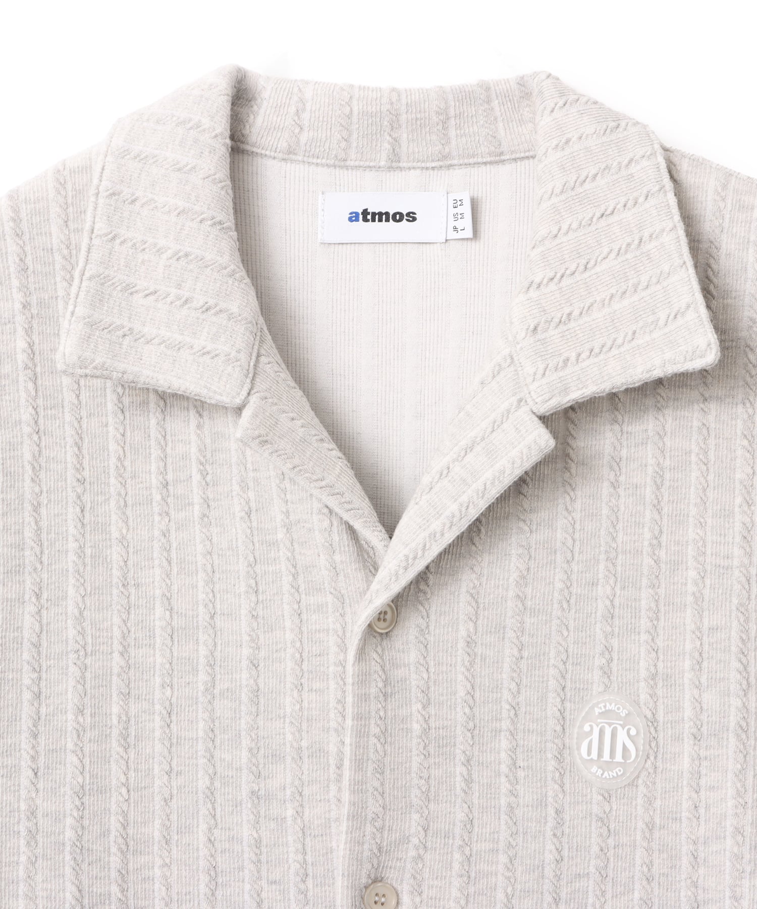 atmos Links Vacation Cut & Sewn Shirt GRAYの画像