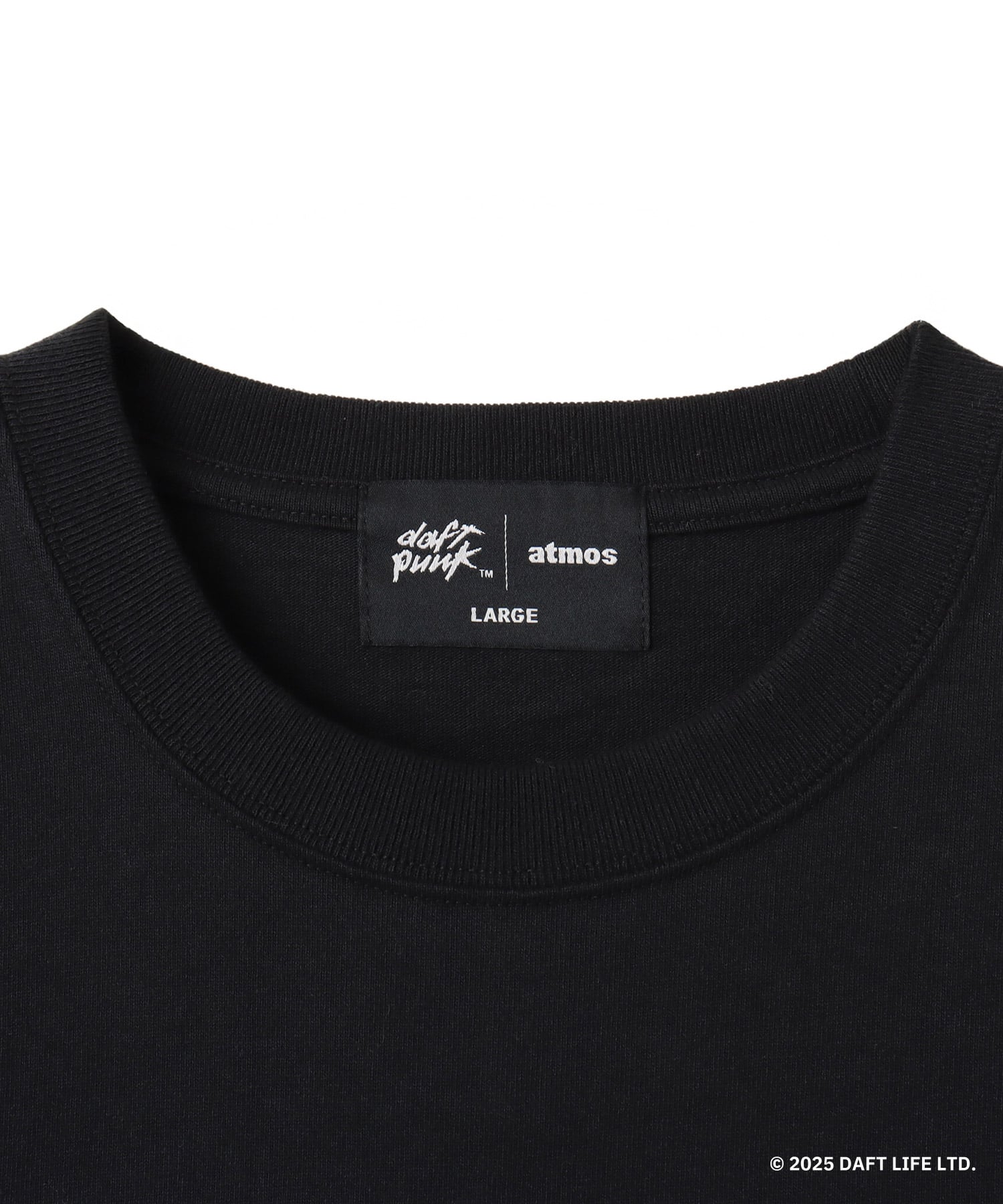 atmos x Daft Punk DISCOVERY T-shirt 2 BLACKの画像