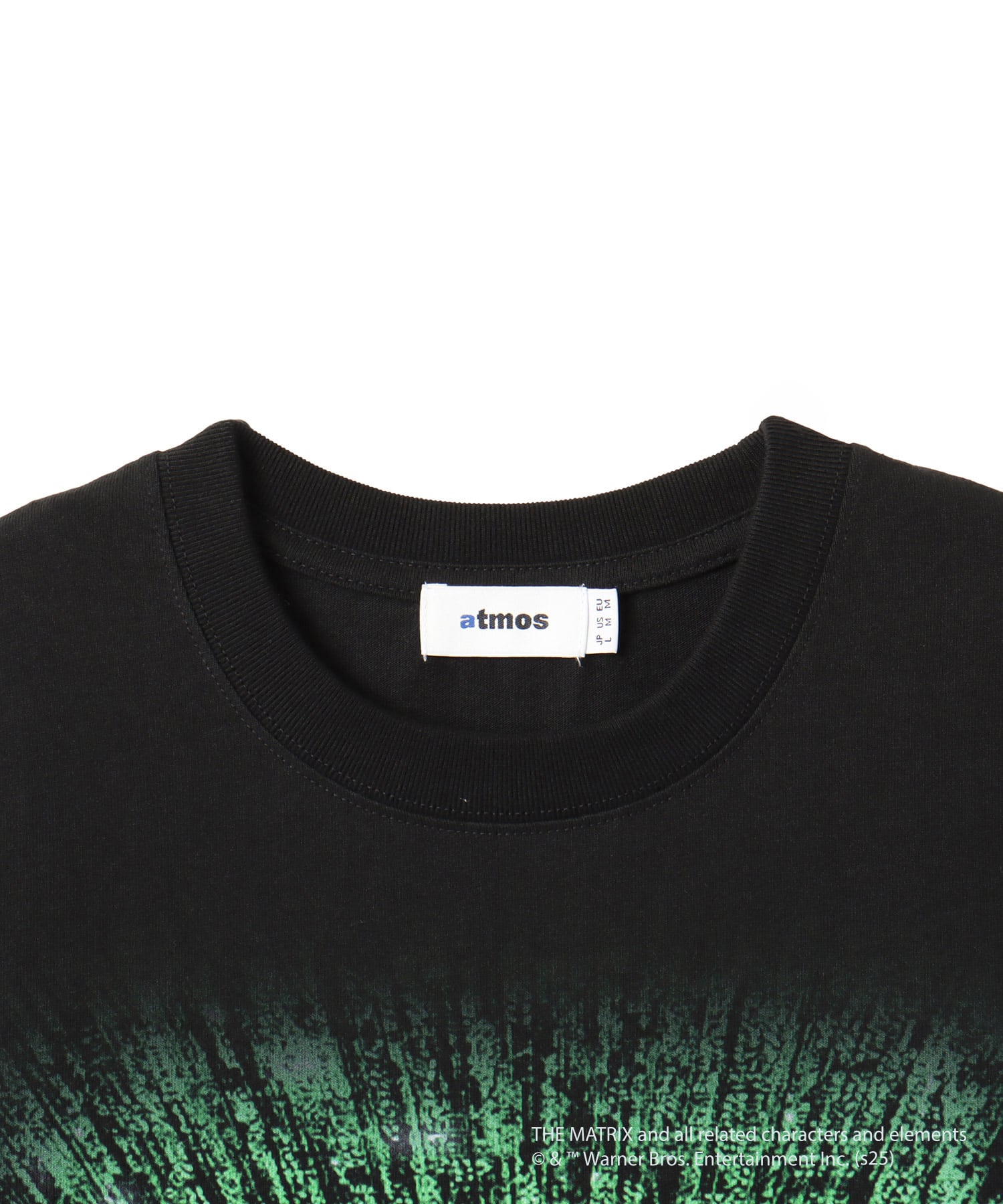 atmos x The Matrix T-shirt 3 BLACKの画像