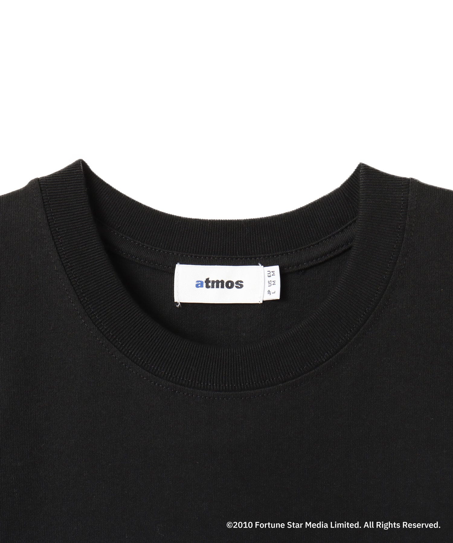 POLICE STORY x atmos Poster T-shirt BLACKの画像