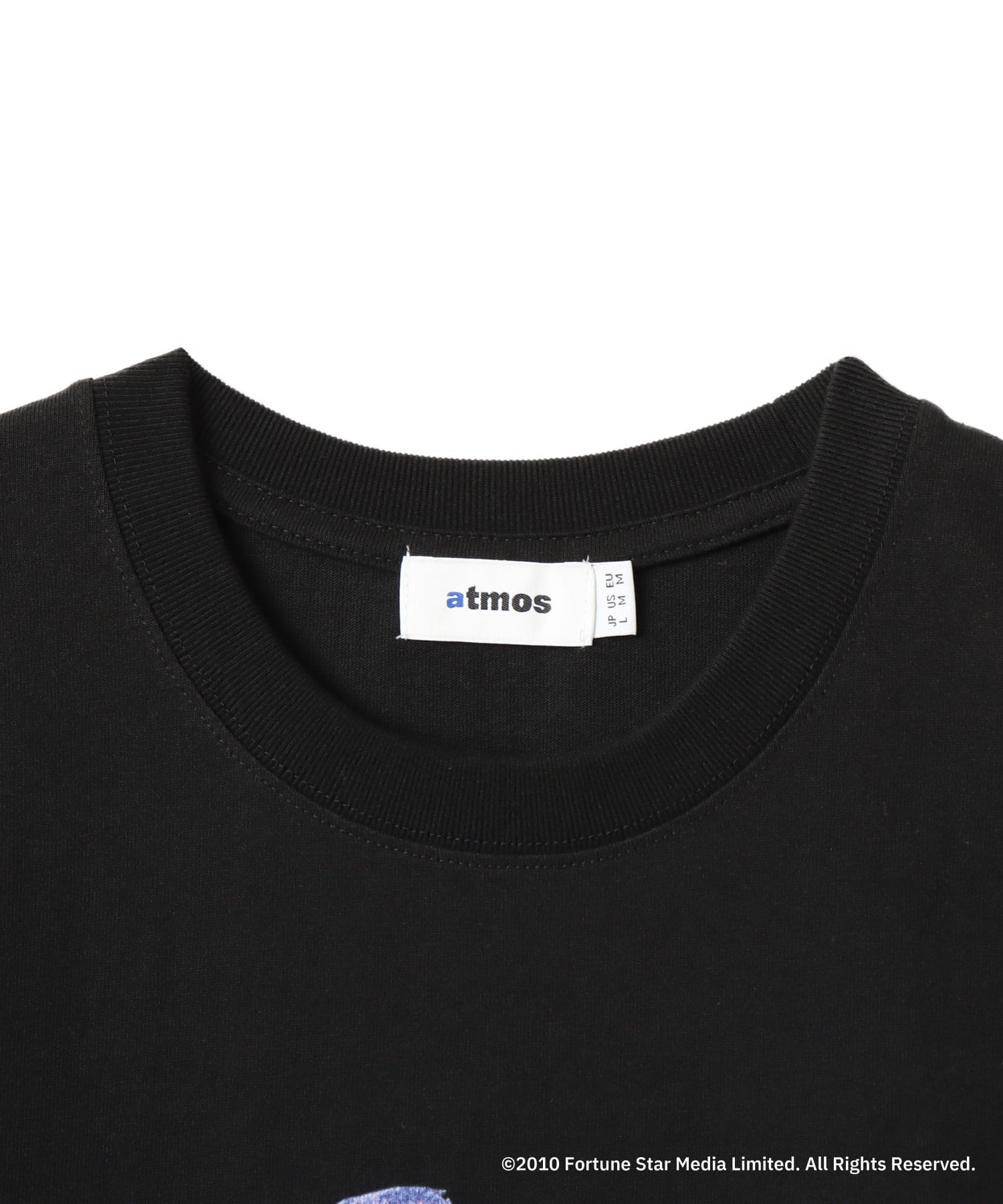 POLICE STORY x atmos T-shirt BLACKの画像