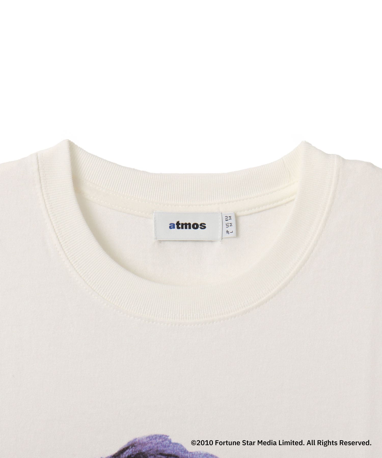 POLICE STORY x atmos T-shirt WHITEの画像