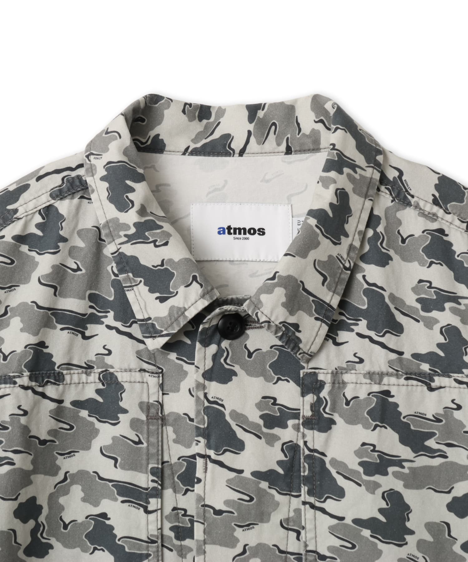atmos Cotton Military Jacket CAMOUFLAGE GRAYの画像