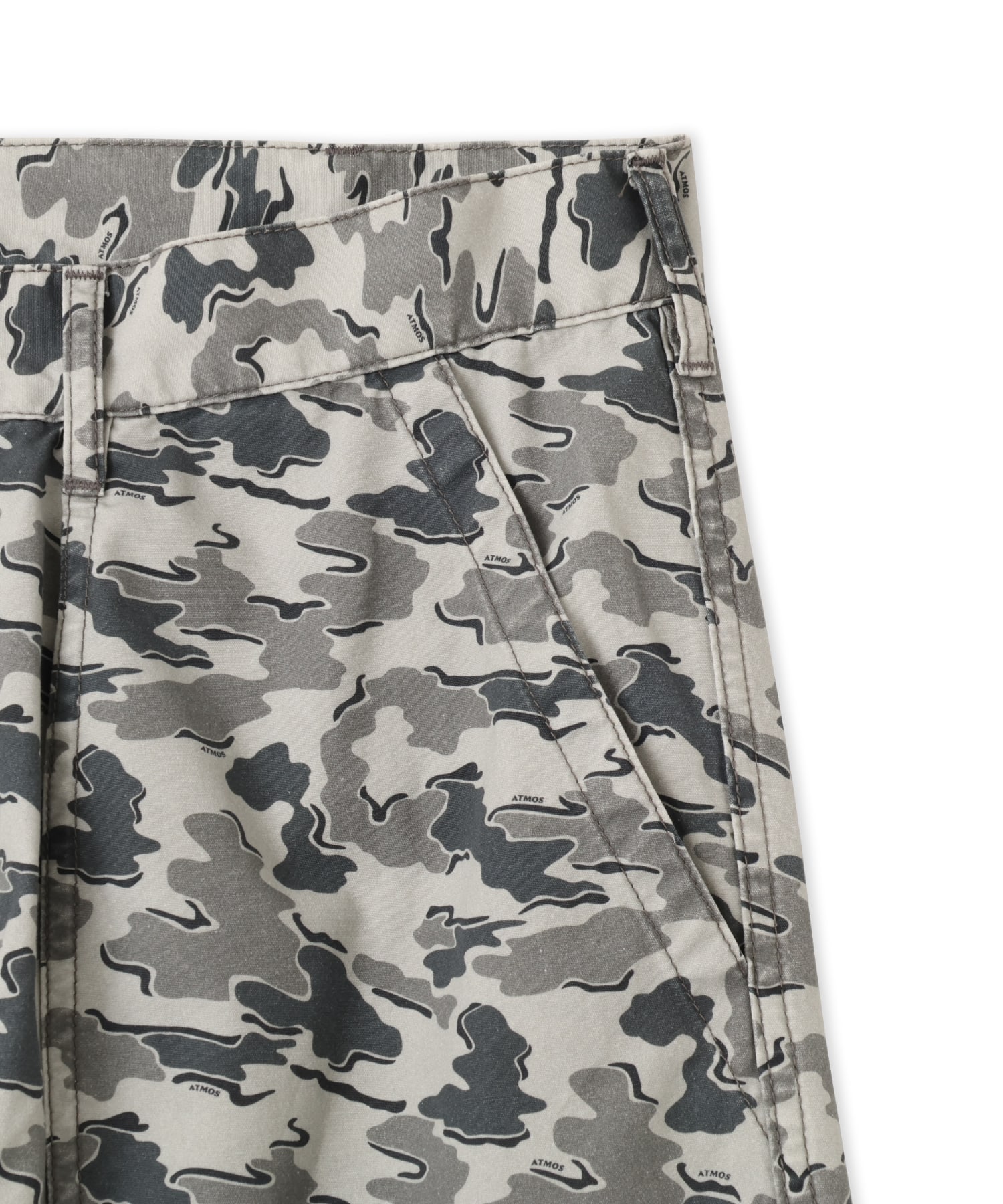 atmos Cotton Military Cargo Pants CAMOUFLAGE GRAYの画像