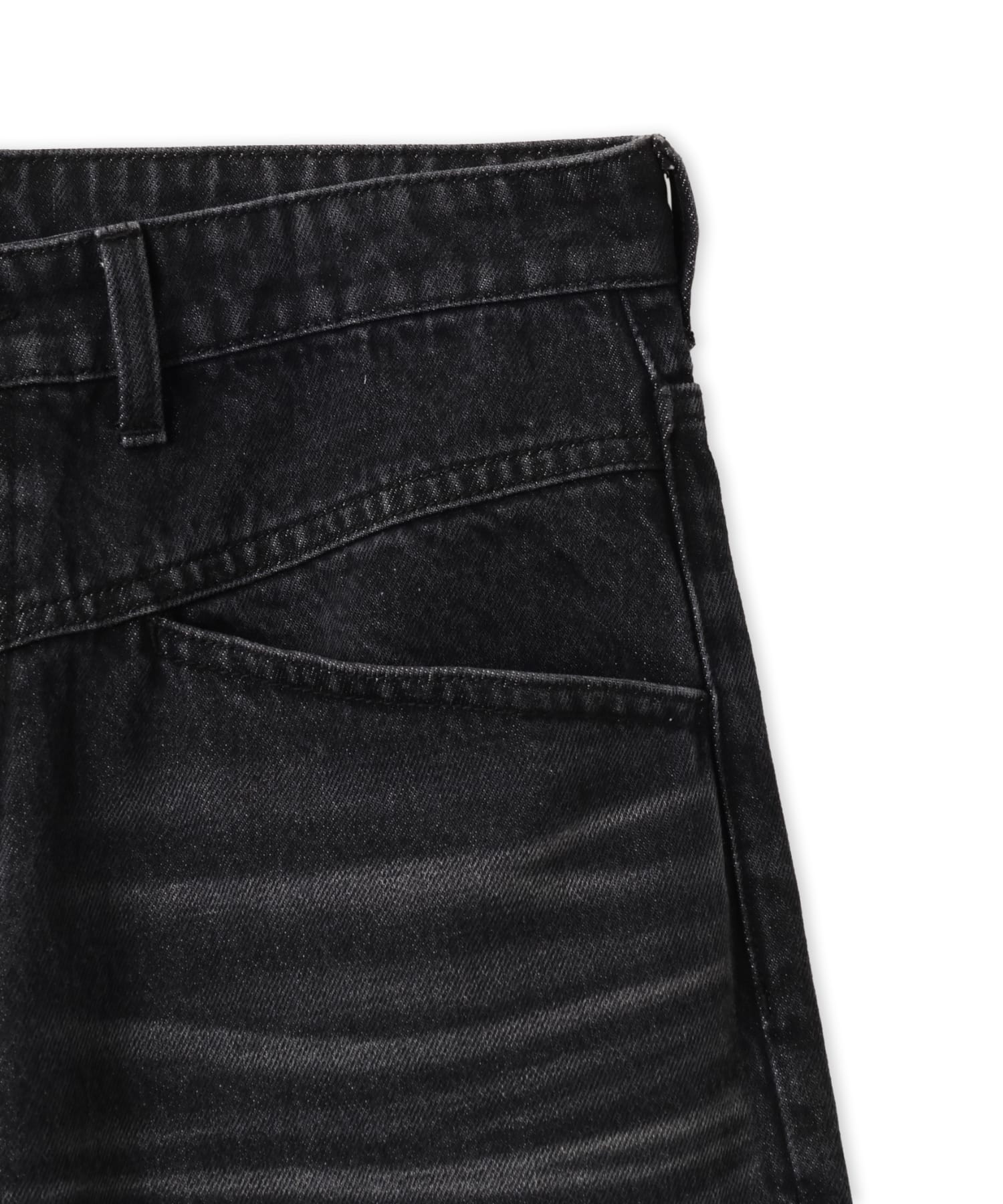 atmos Vintage Finish Denim Pants BLACKの画像