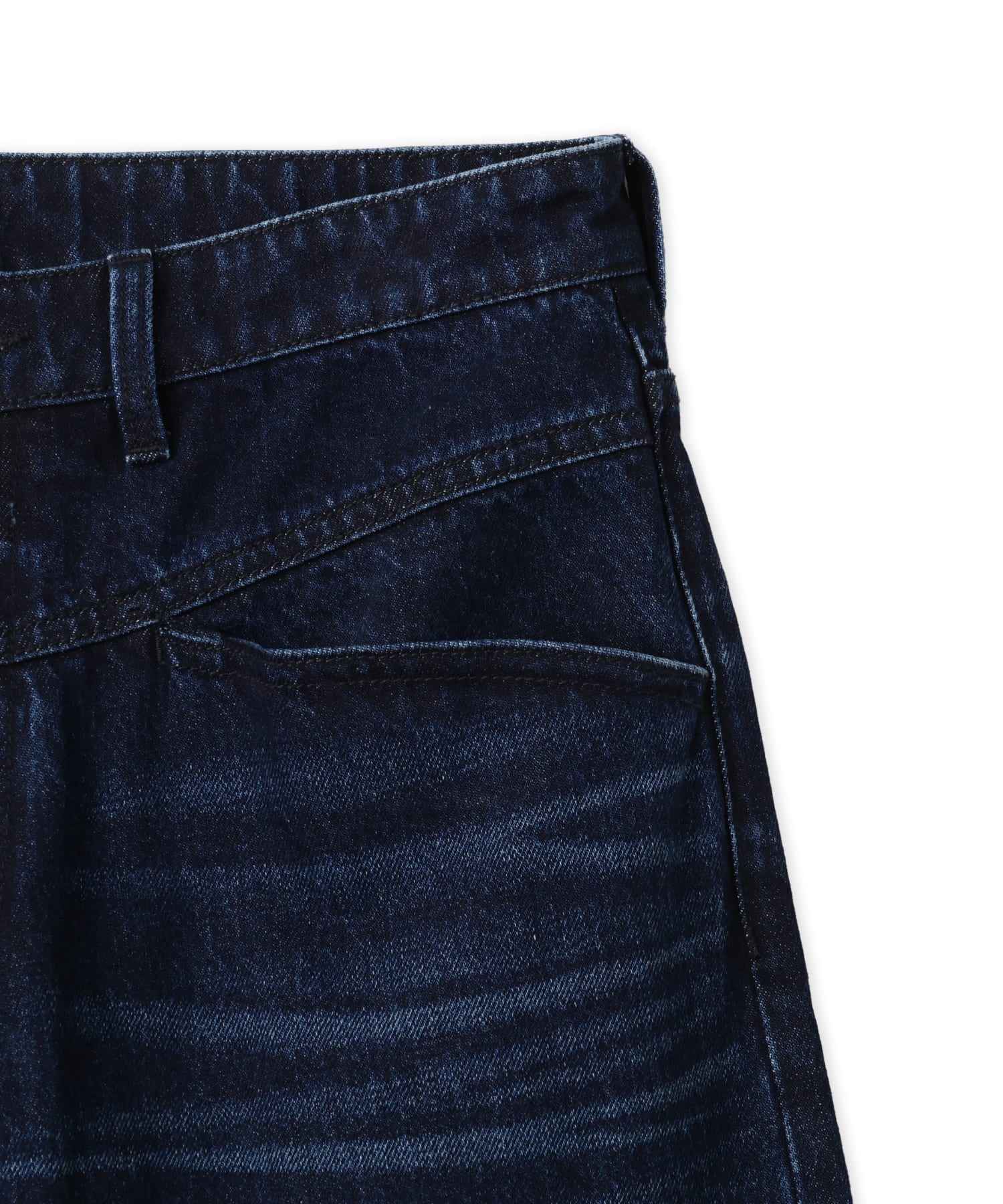 atmos Vintage Finish Denim Pants BLUEの画像
