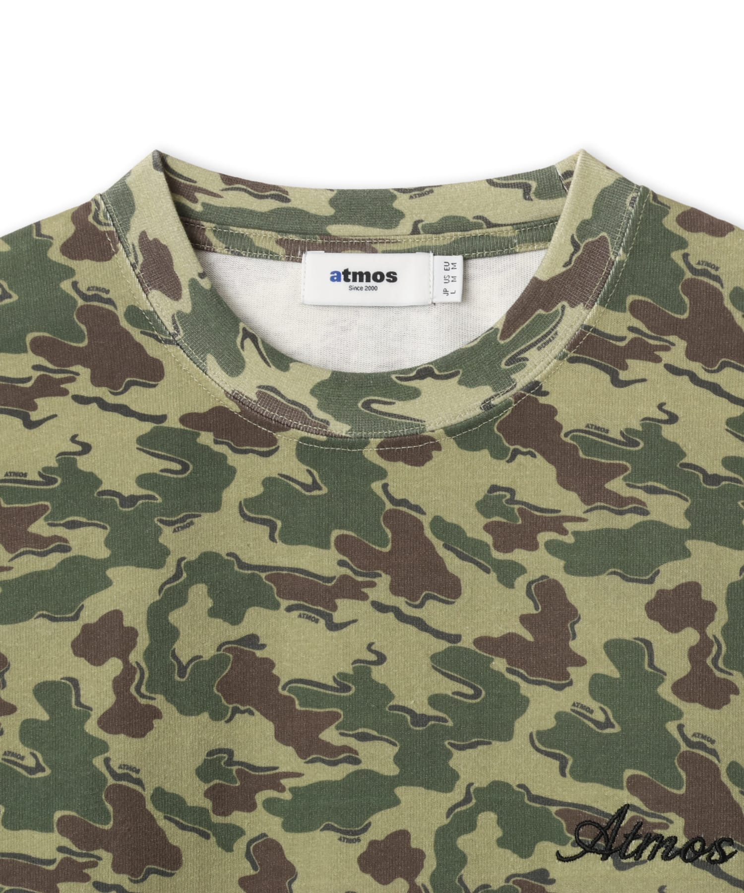atmos Layered Sleeves LS T-shirt CAMOUFLAGEの画像