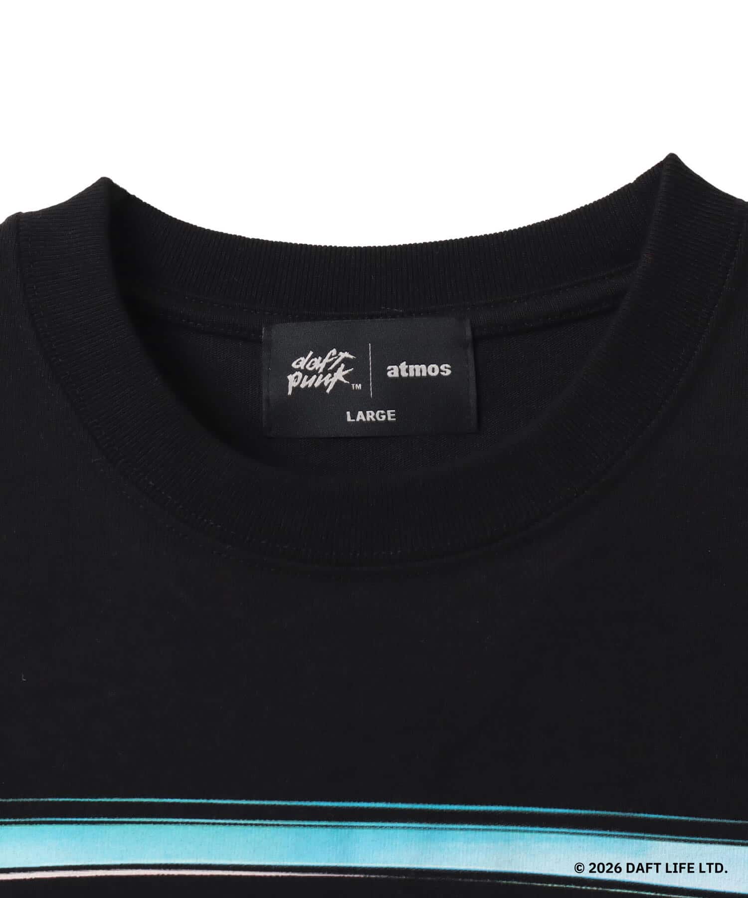 atmos x Daft Punk Technologic T-shirt BLACKの画像