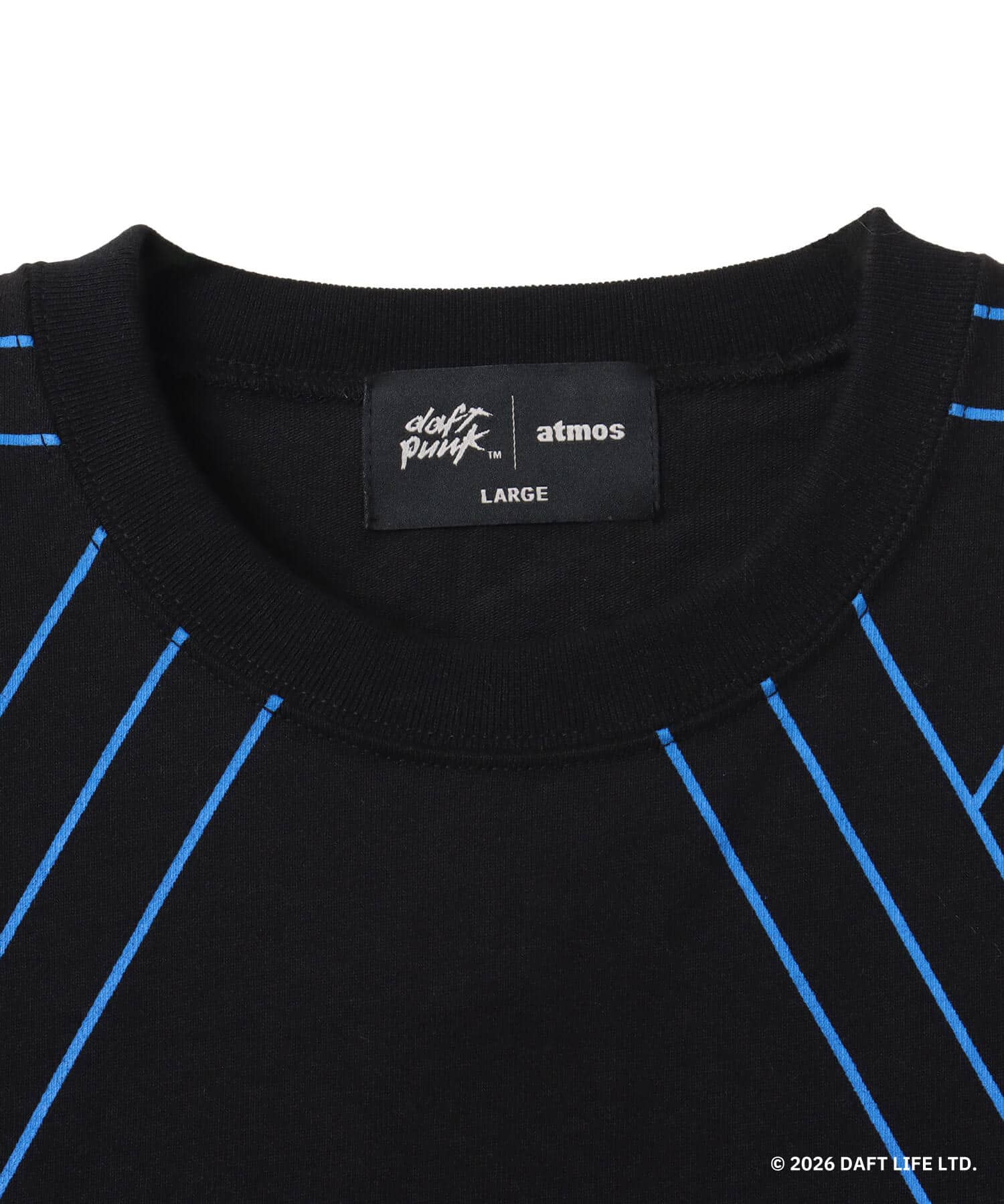 atmos x Daft Punk Alive 2007 T-shirt BLACKの画像