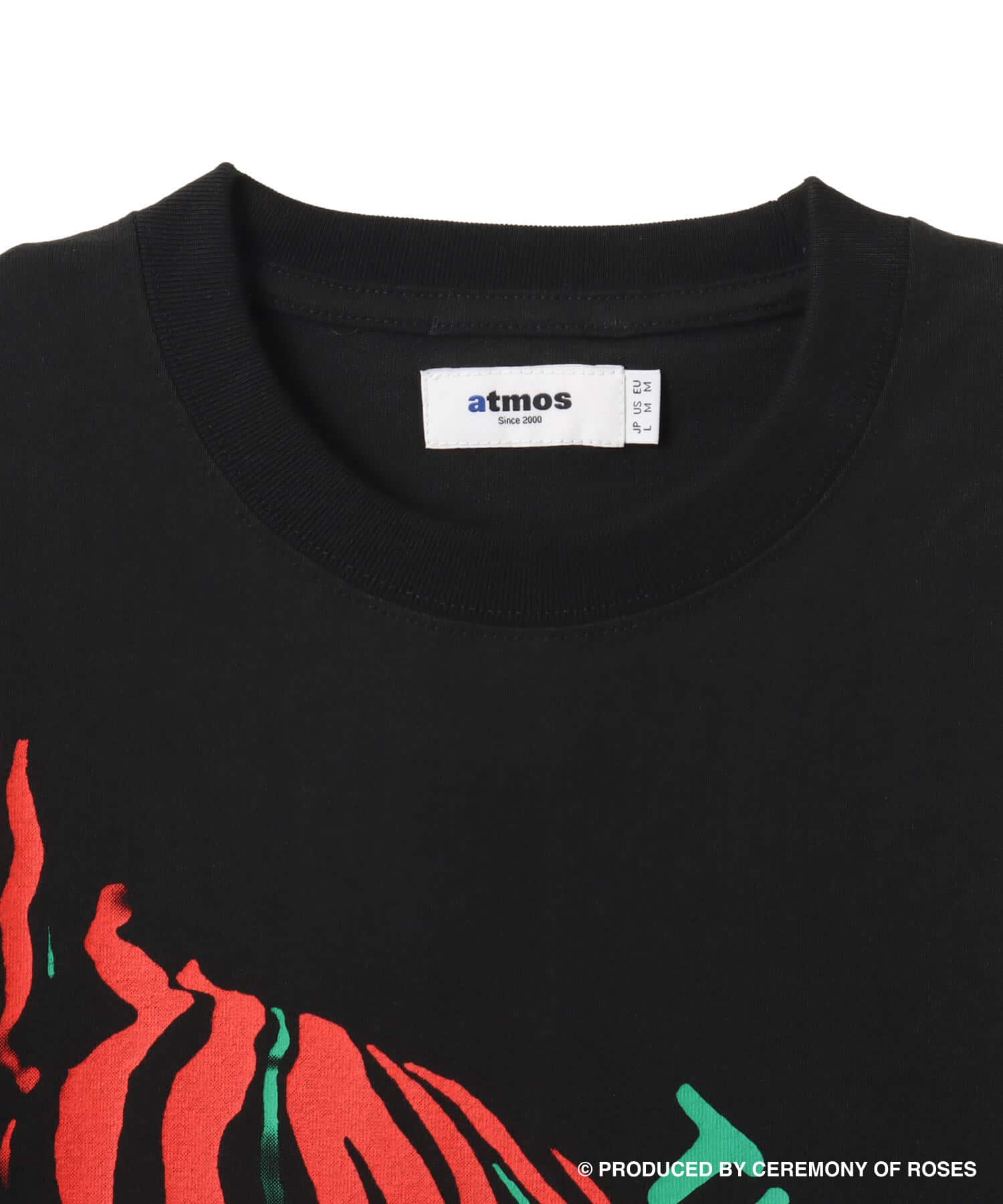 atmos x ATCQ The Low End Theory T-shirt BLACKの画像