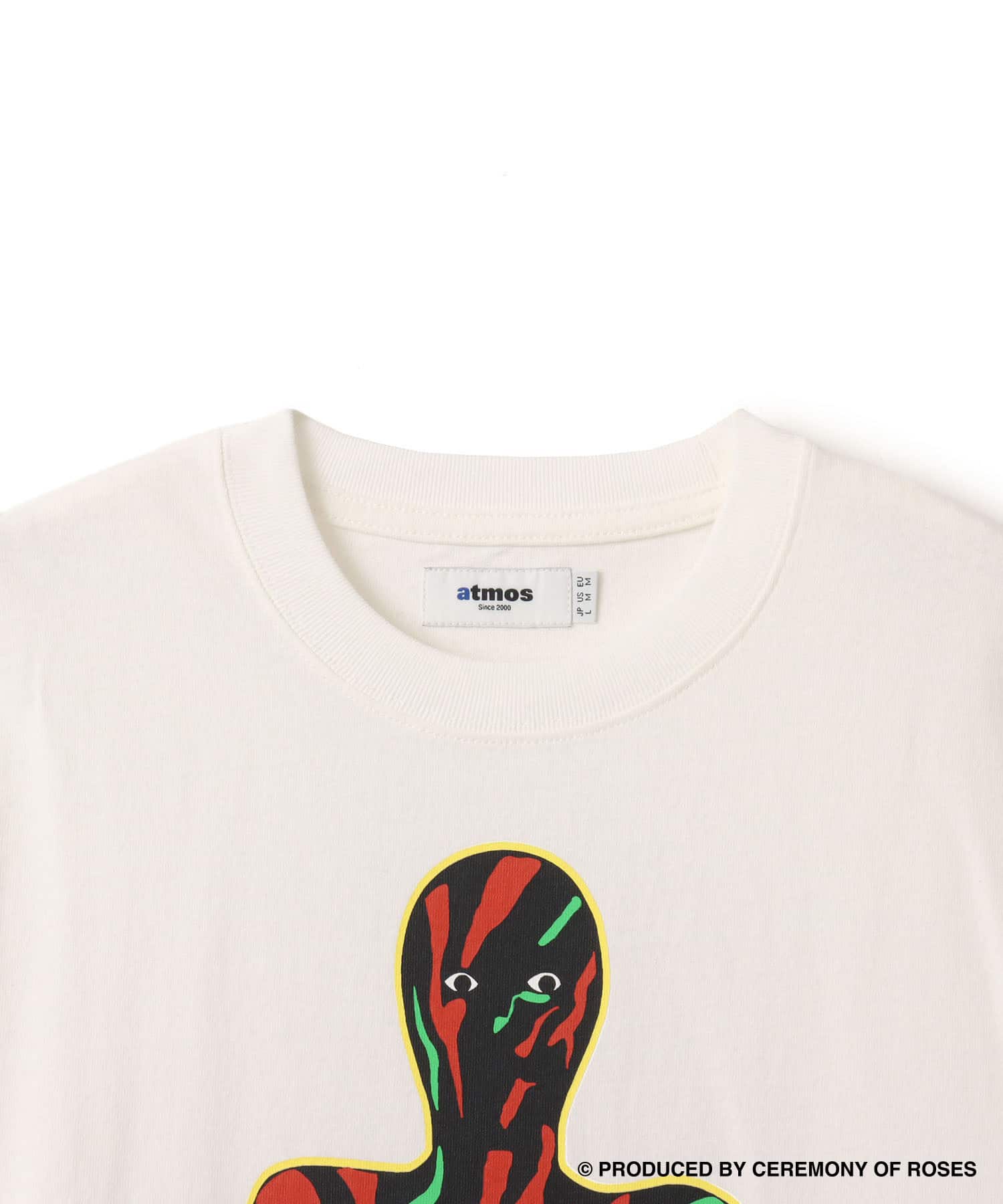 atmos x ATCQ Midnight Marauders T-shirt WHITEの画像