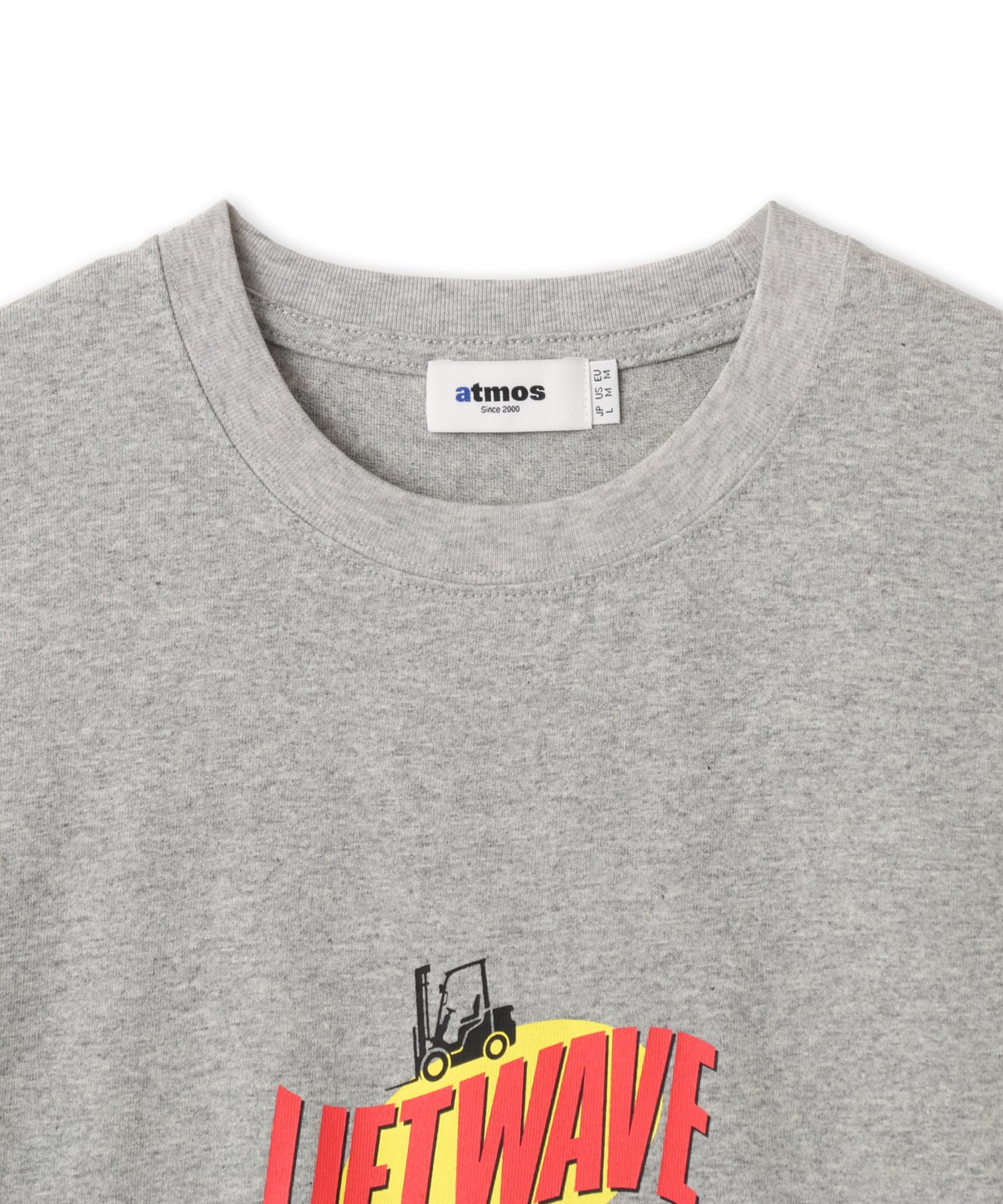 atmos ForkLift & Amplifier Print T-shirt GRAYの画像