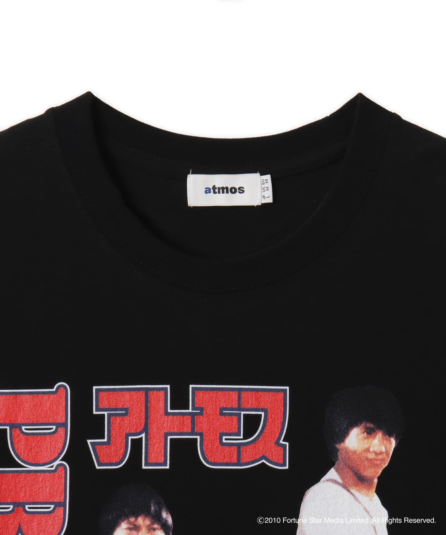 atmos x Project A T-shirt 2 BLACKの画像