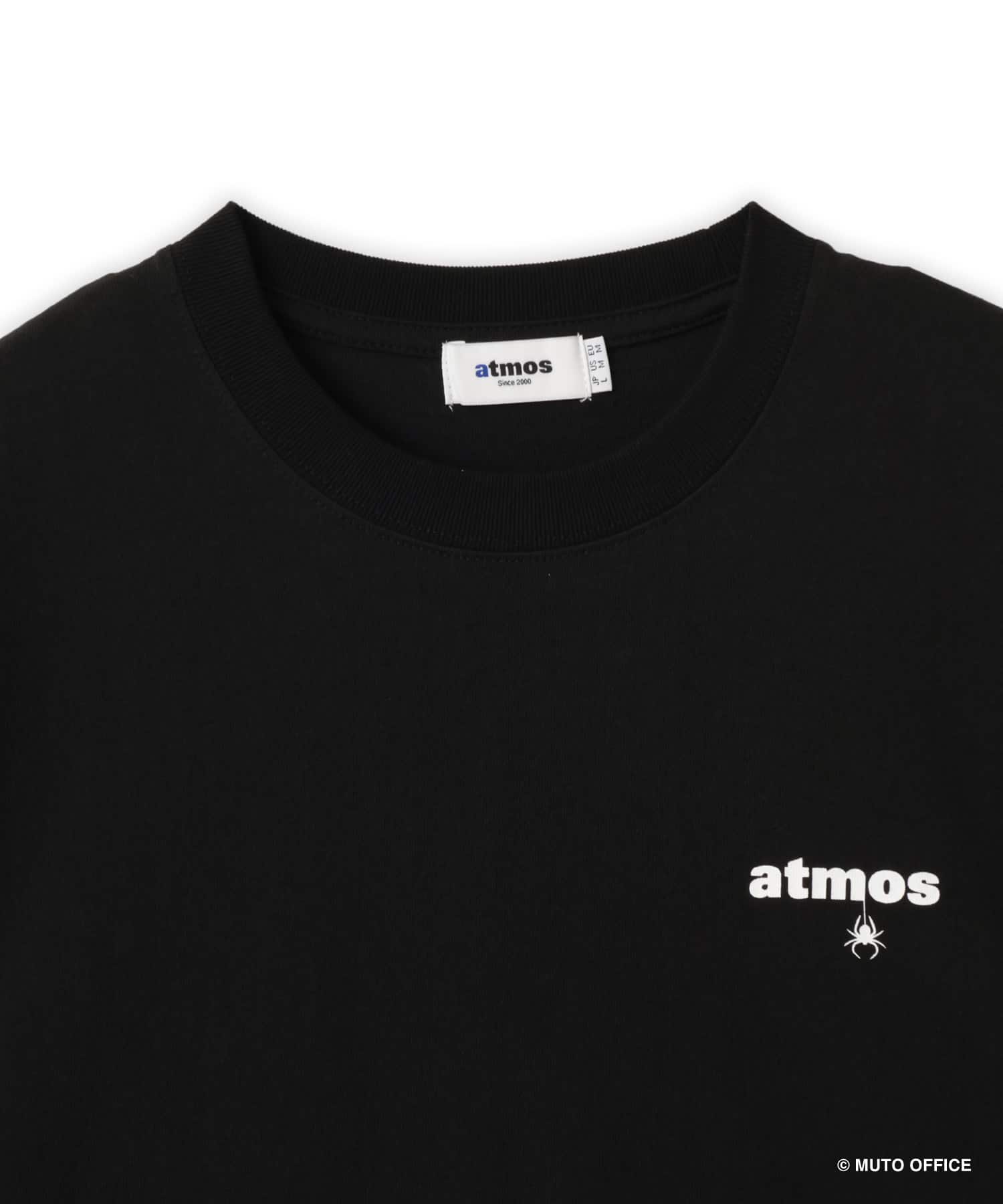 GREAT MUTA x atmos T-shirt BLACKの画像