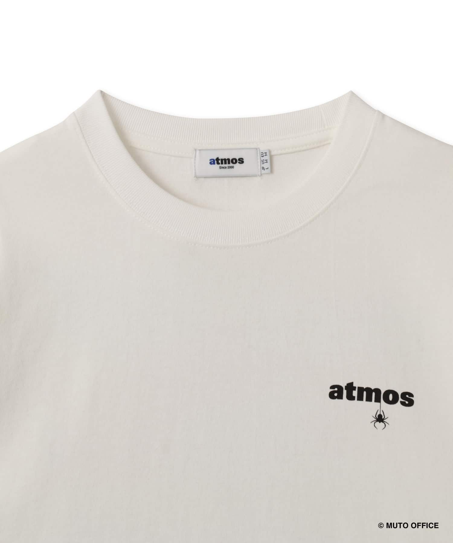 GREAT MUTA x atmos T-shirt WHITEの画像