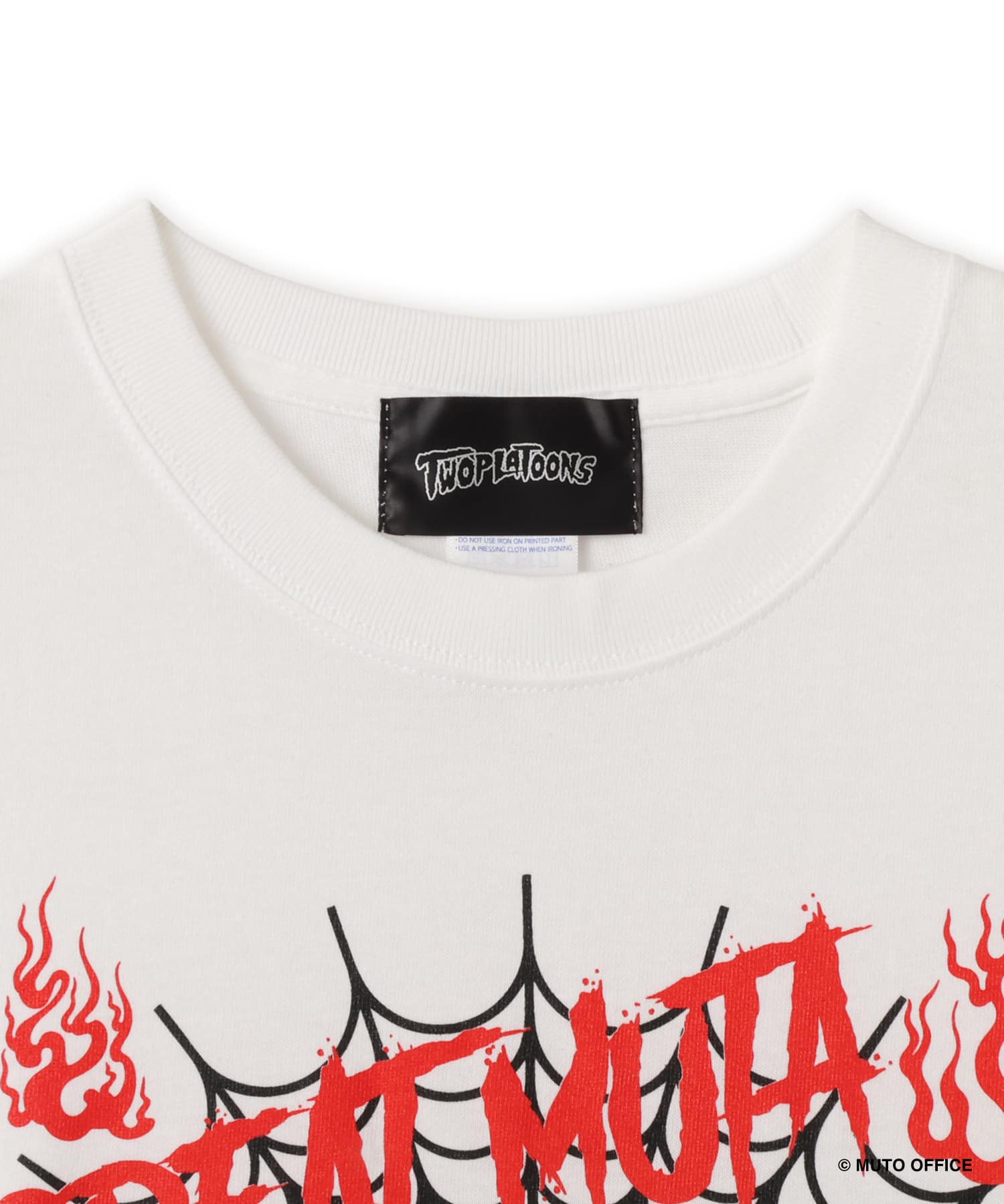 GREAT MUTA x TWOPLATOONS FROM HELL T-Shirt WHITEの画像