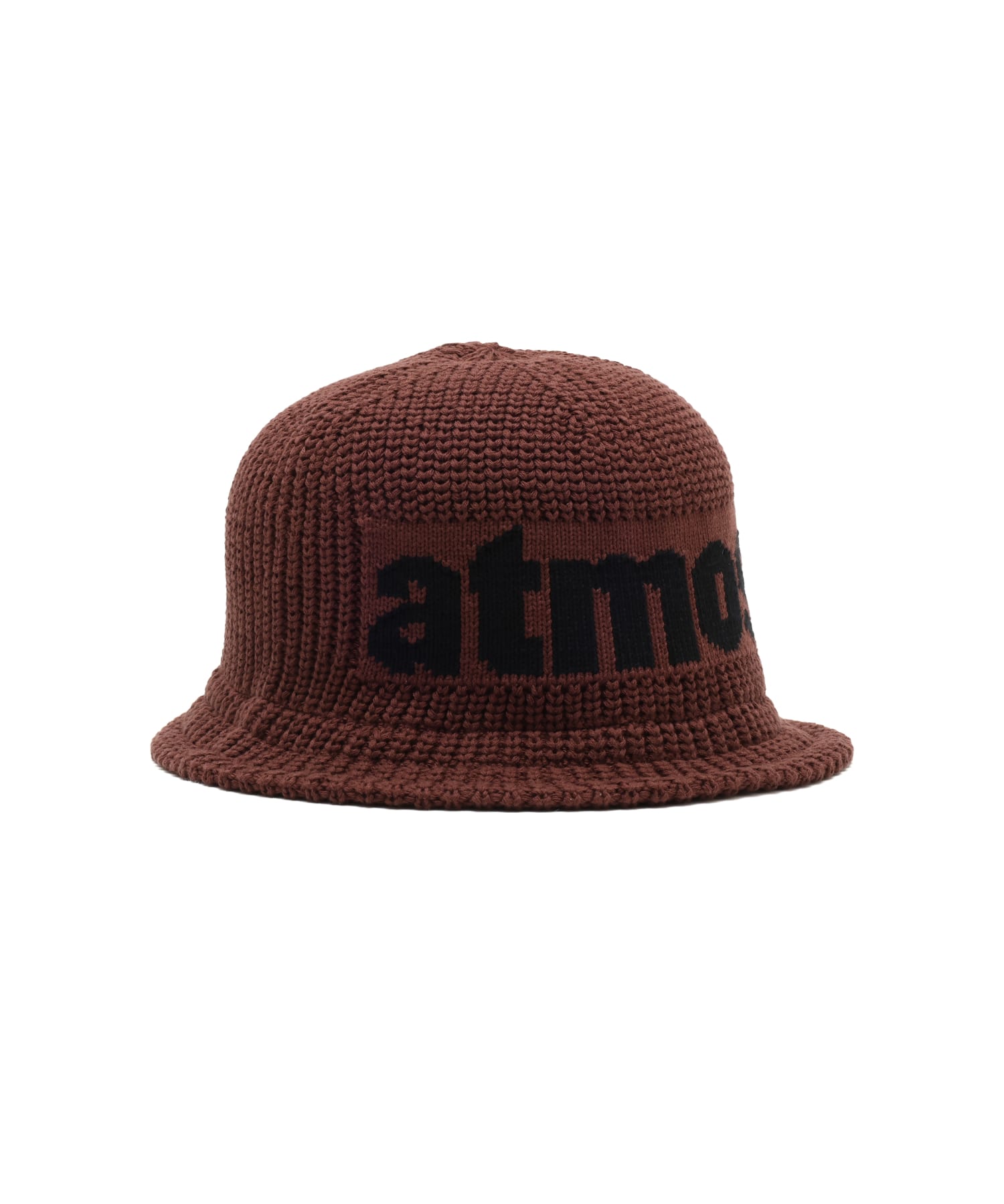 atmos Logo Print Vacation Hat BROWNの画像