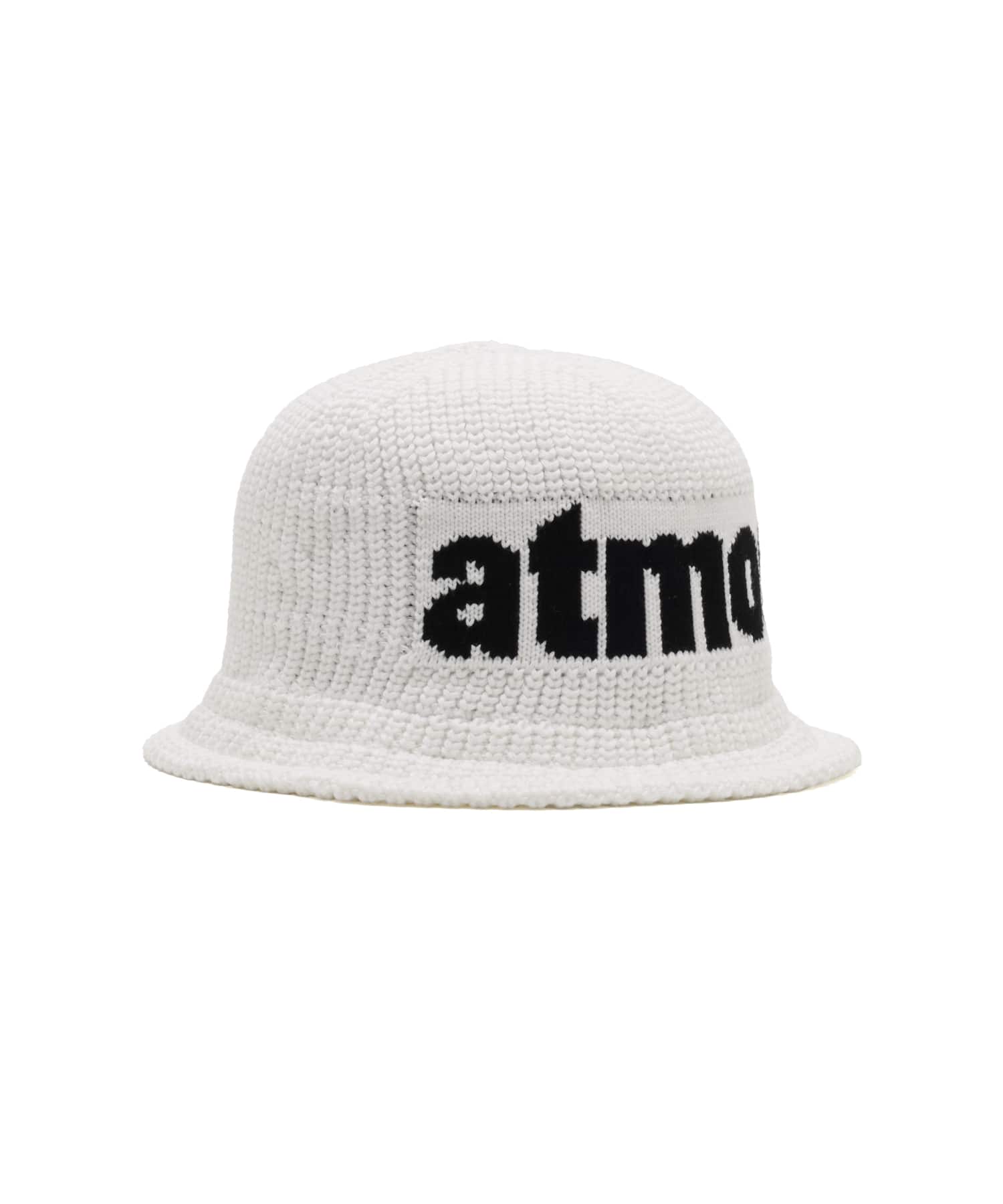 atmos Logo Print Vacation Hat WHITEの画像