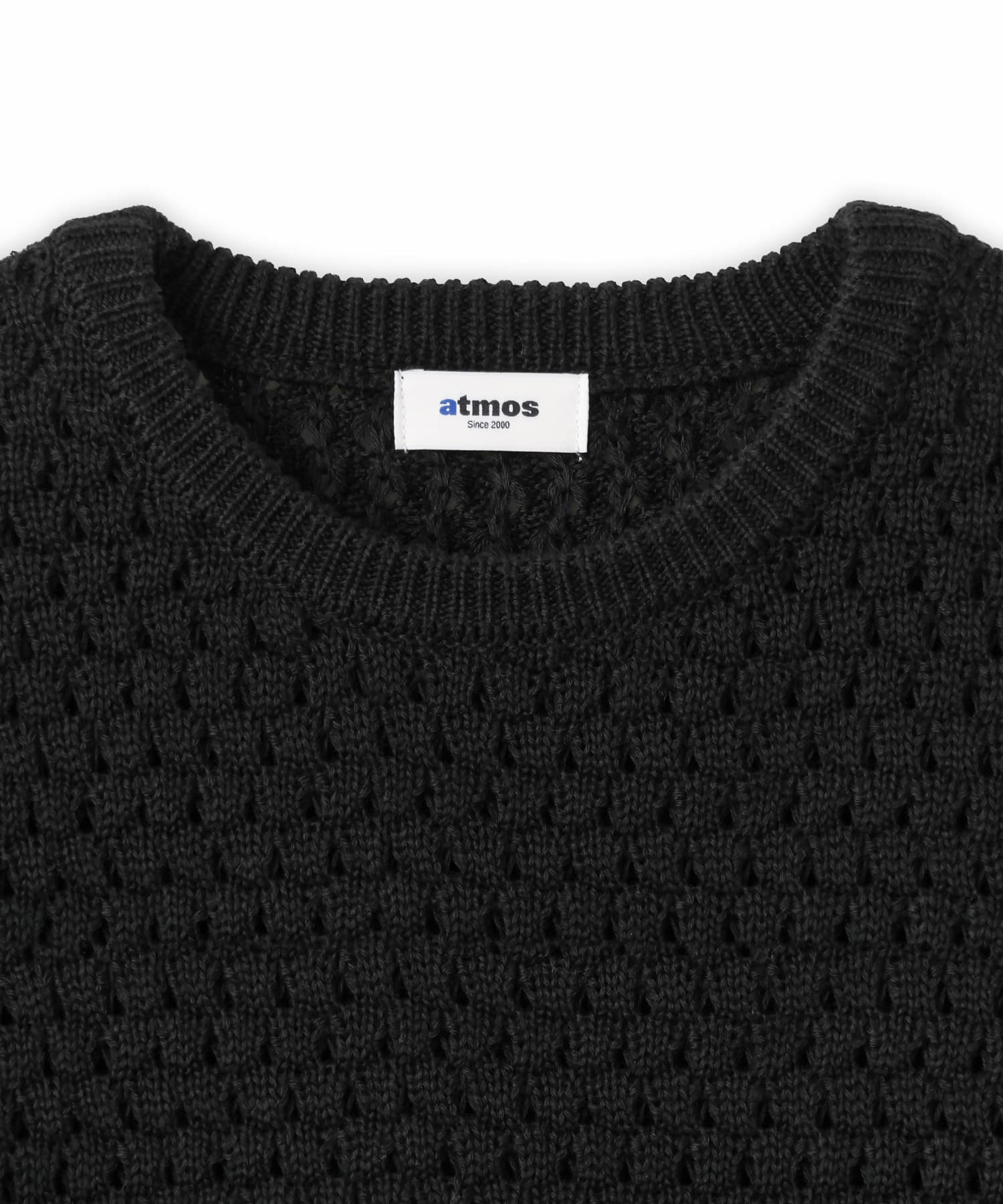 atmos Popcorn Knit Sweater BLACKの画像