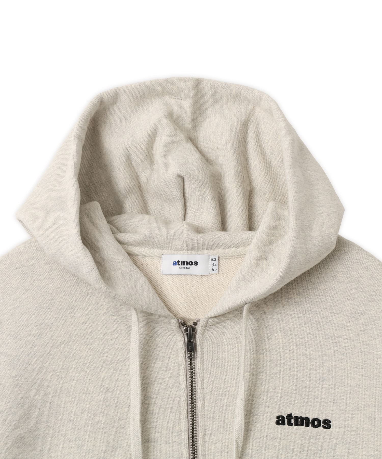 atmos Autumn Motif Zip-up Hooded Sweatshirt GRAYの画像