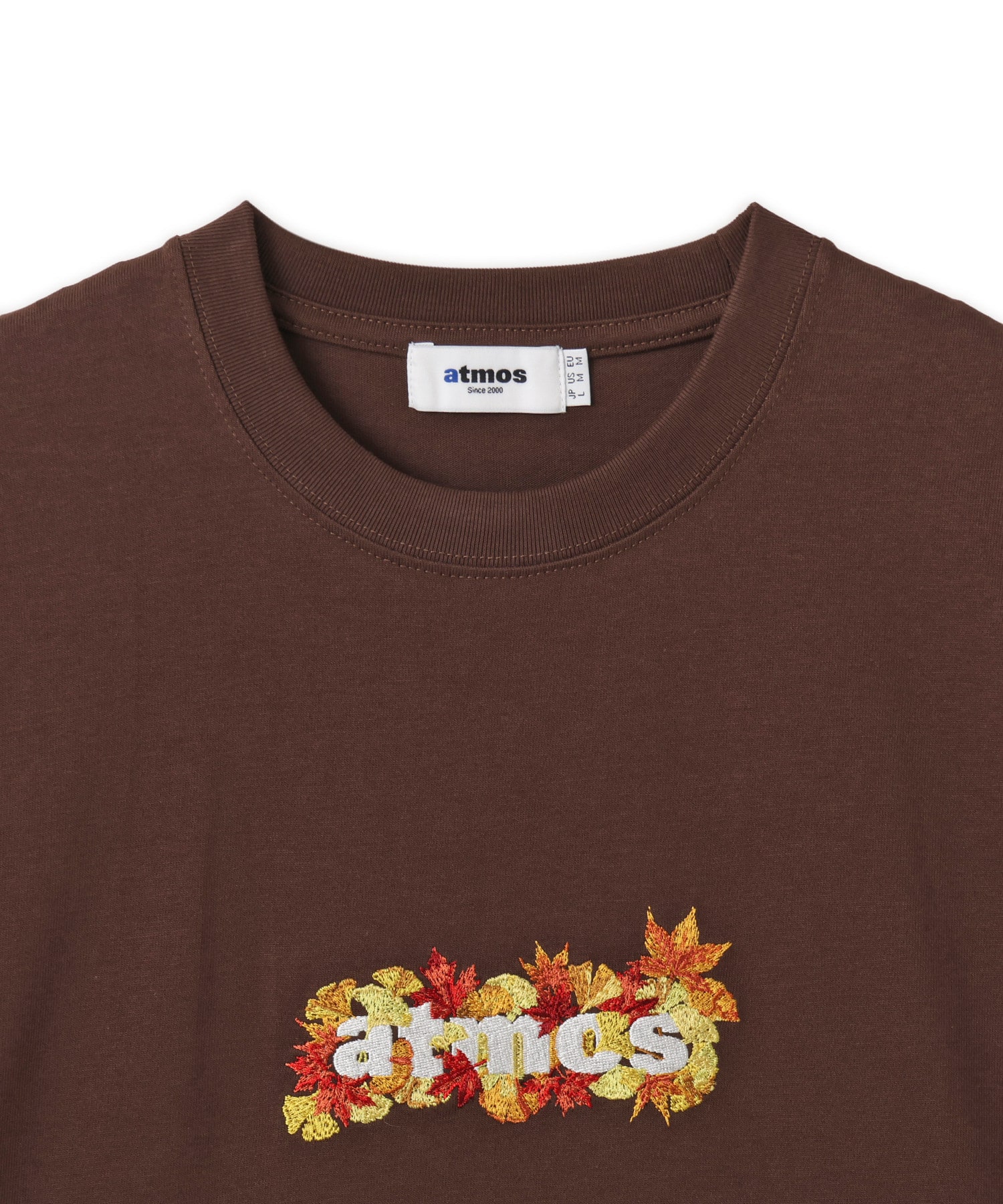atmos Autumn Motif T-shirt BROWNの画像