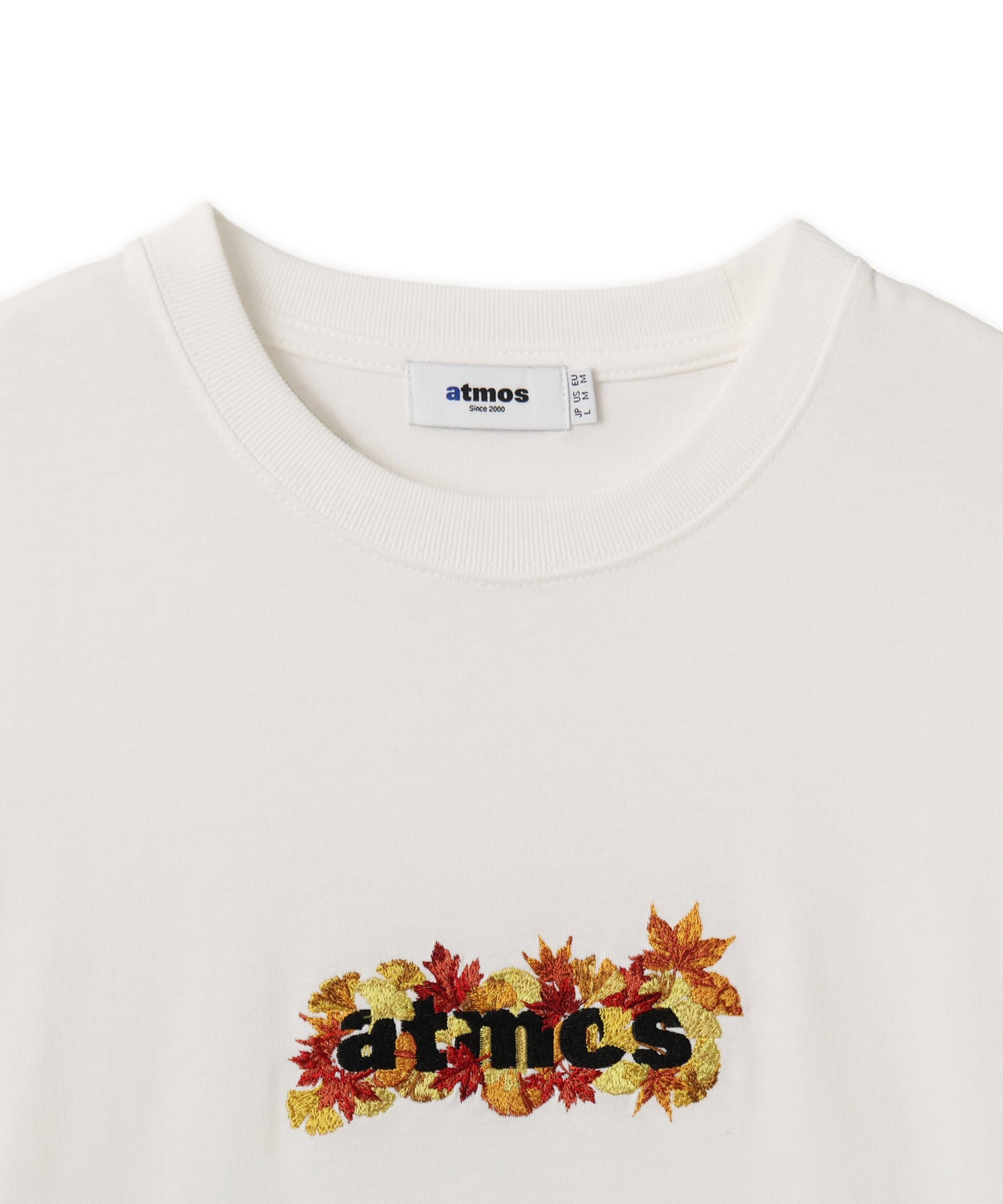 atmos Autumn Motif T-shirt WHITEの画像