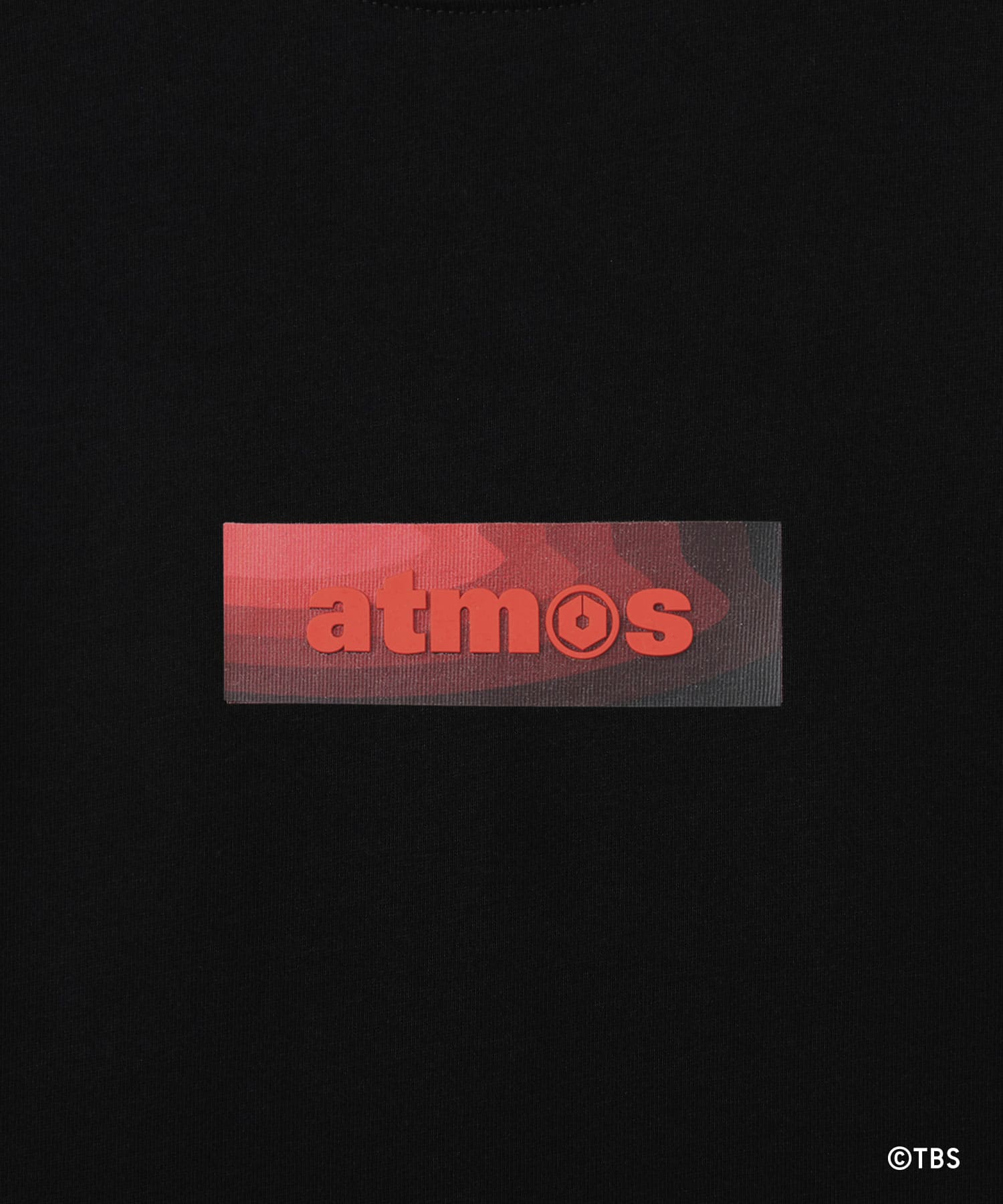 VIVANT x atmos Box Logo T-shirt BLACKの画像