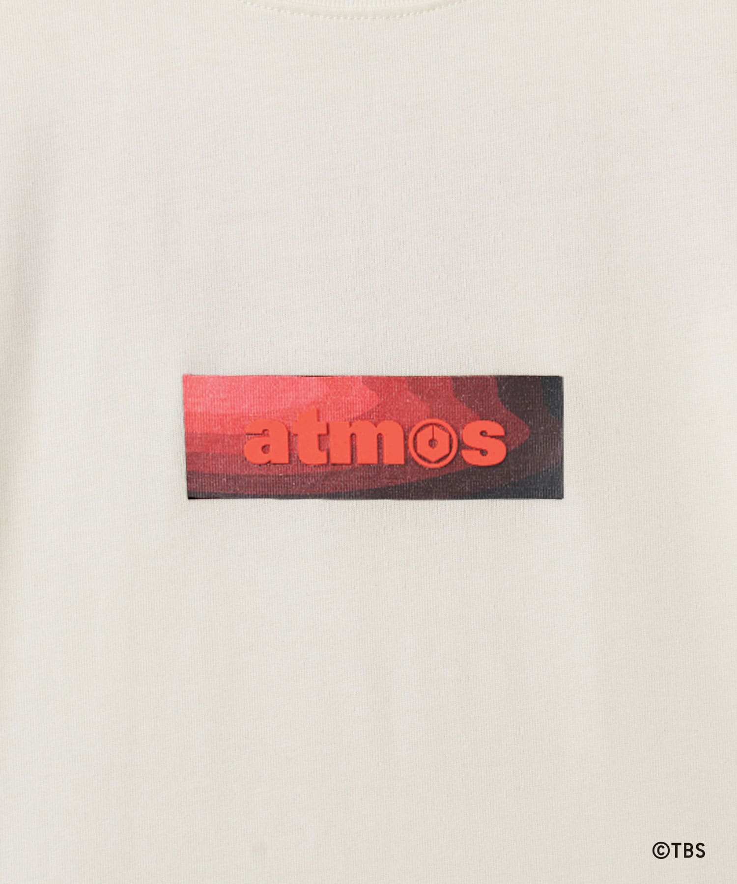 VIVANT x atmos Box Logo T-shirt WHITEの画像