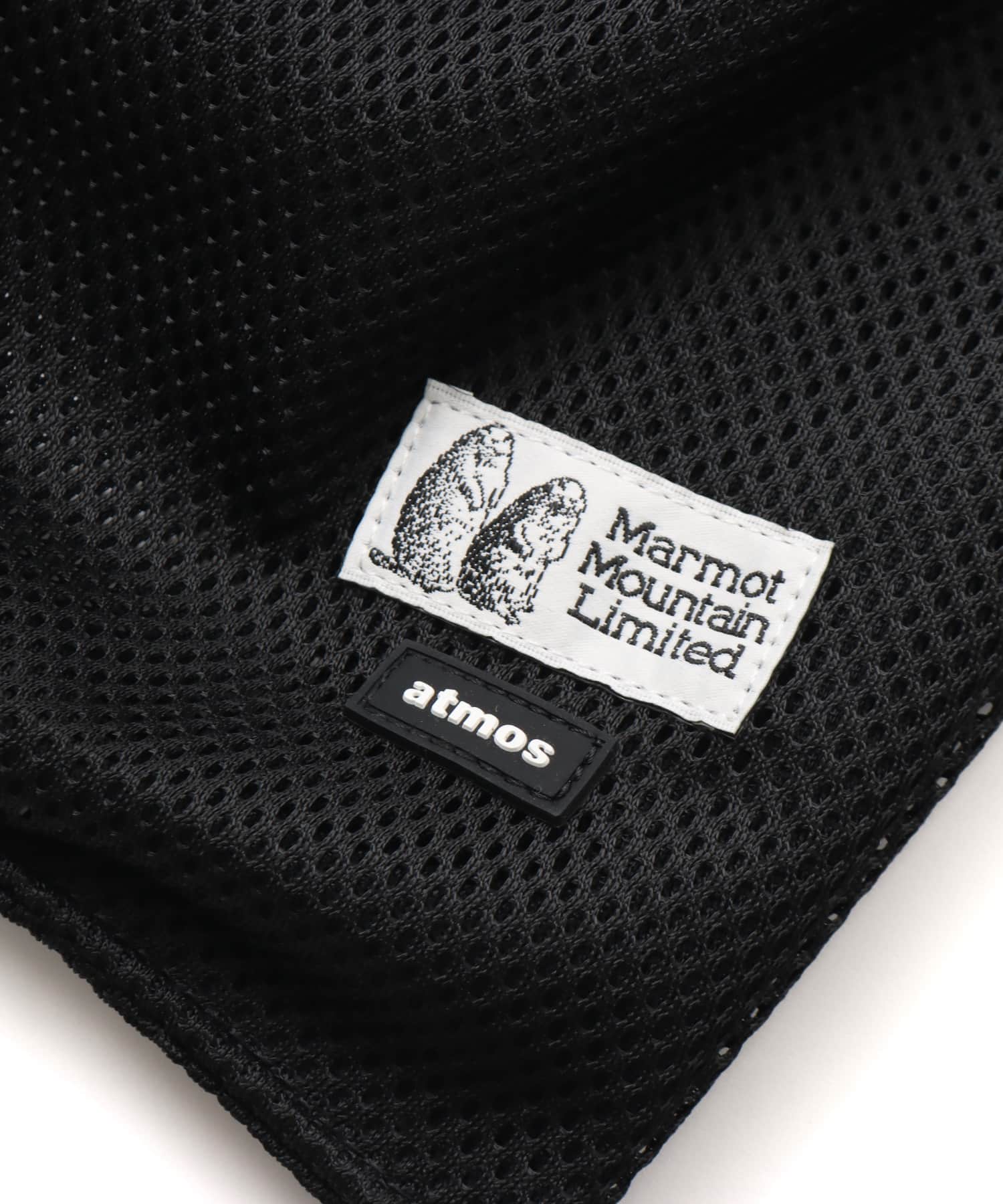 Marmot x atmos Mesh Compact Tote BLACKの画像