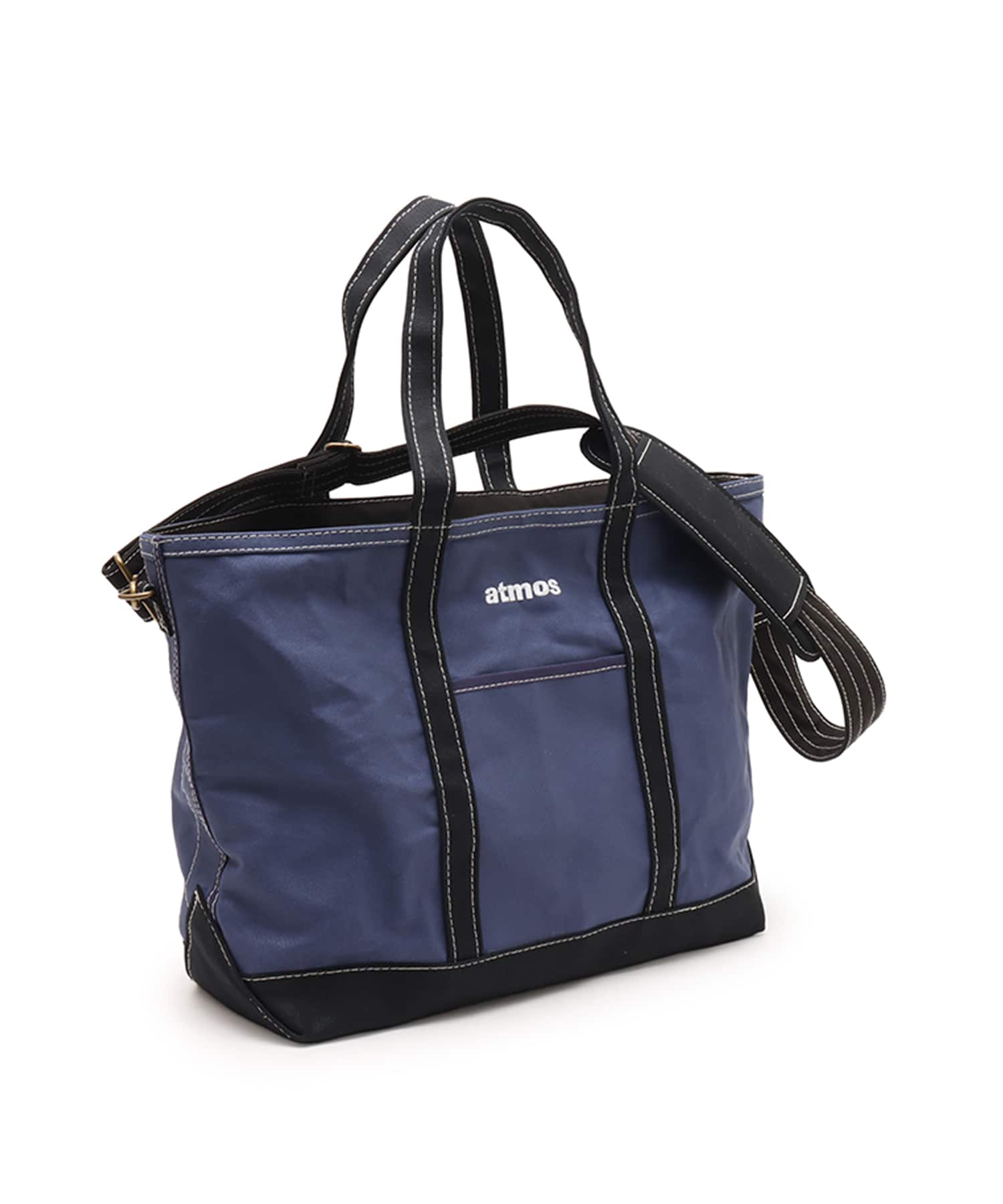 atmos Canvas Tote Bag NAVYの画像