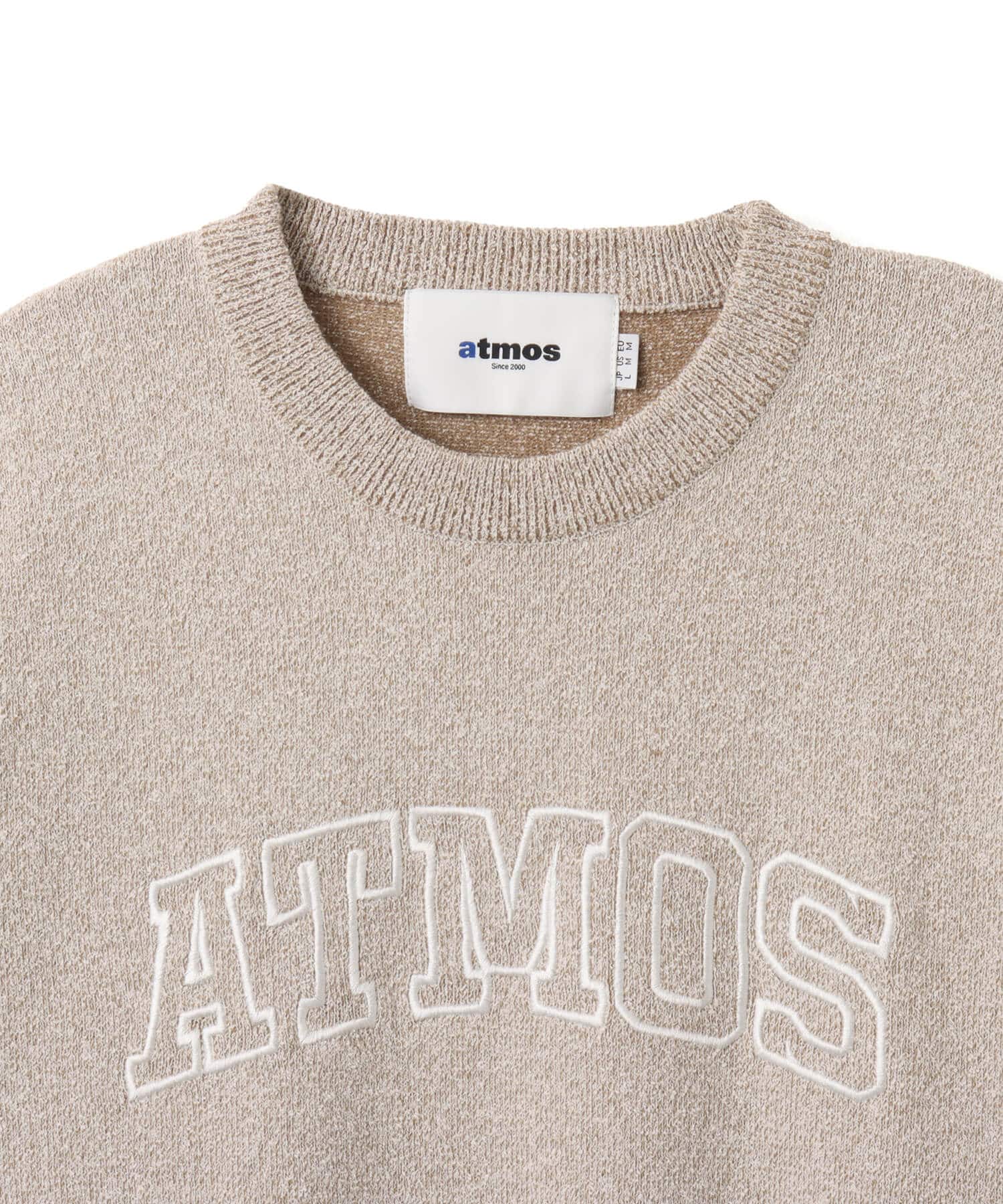 atmos Loop Plating Sweater BEIGEの画像