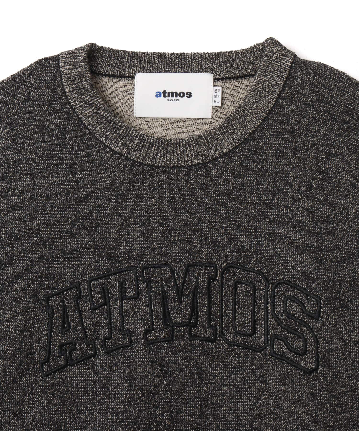 atmos Loop Plating Sweater BLACKの画像