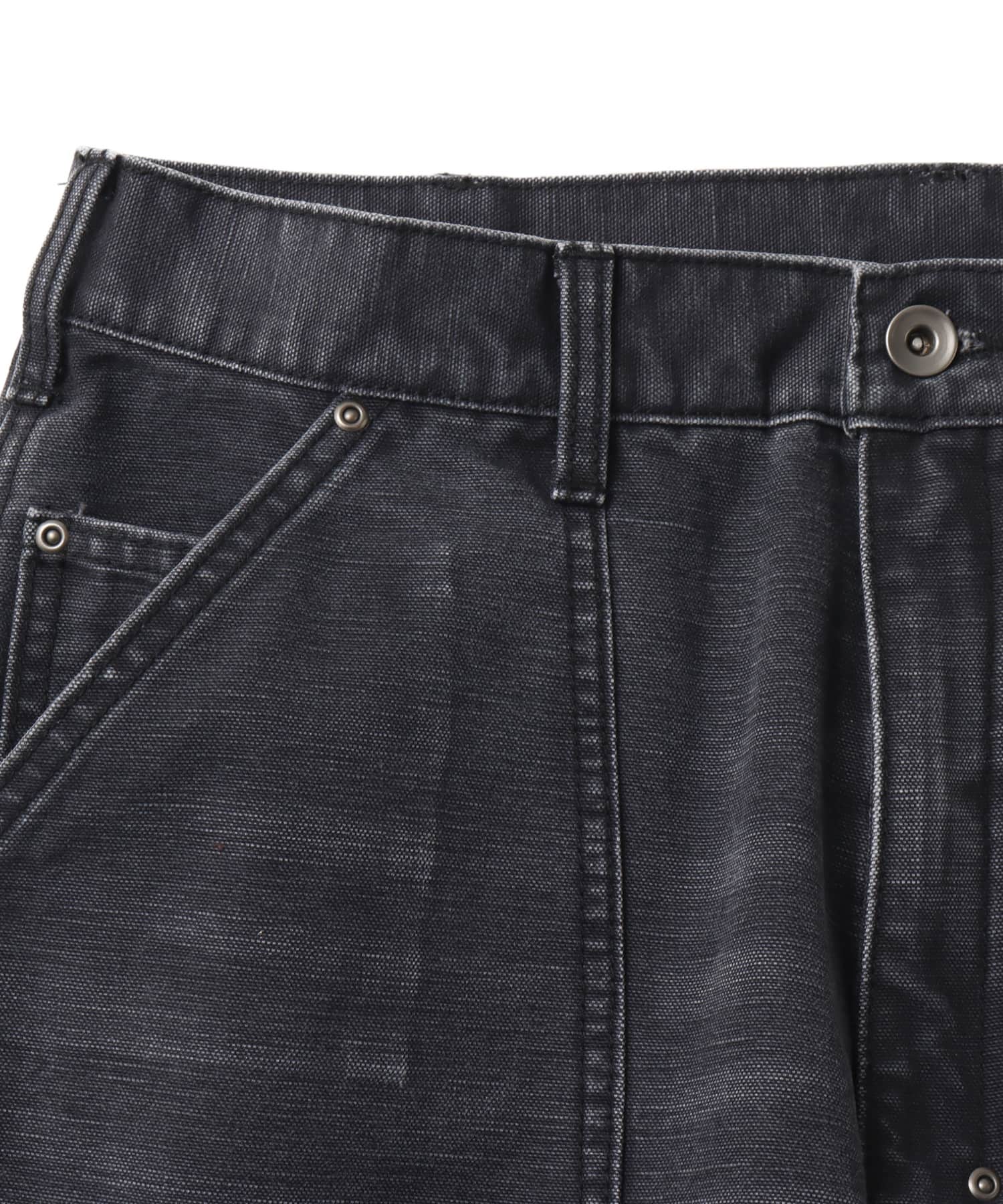 atmos Double-Knee Denim Pants BLACKの画像