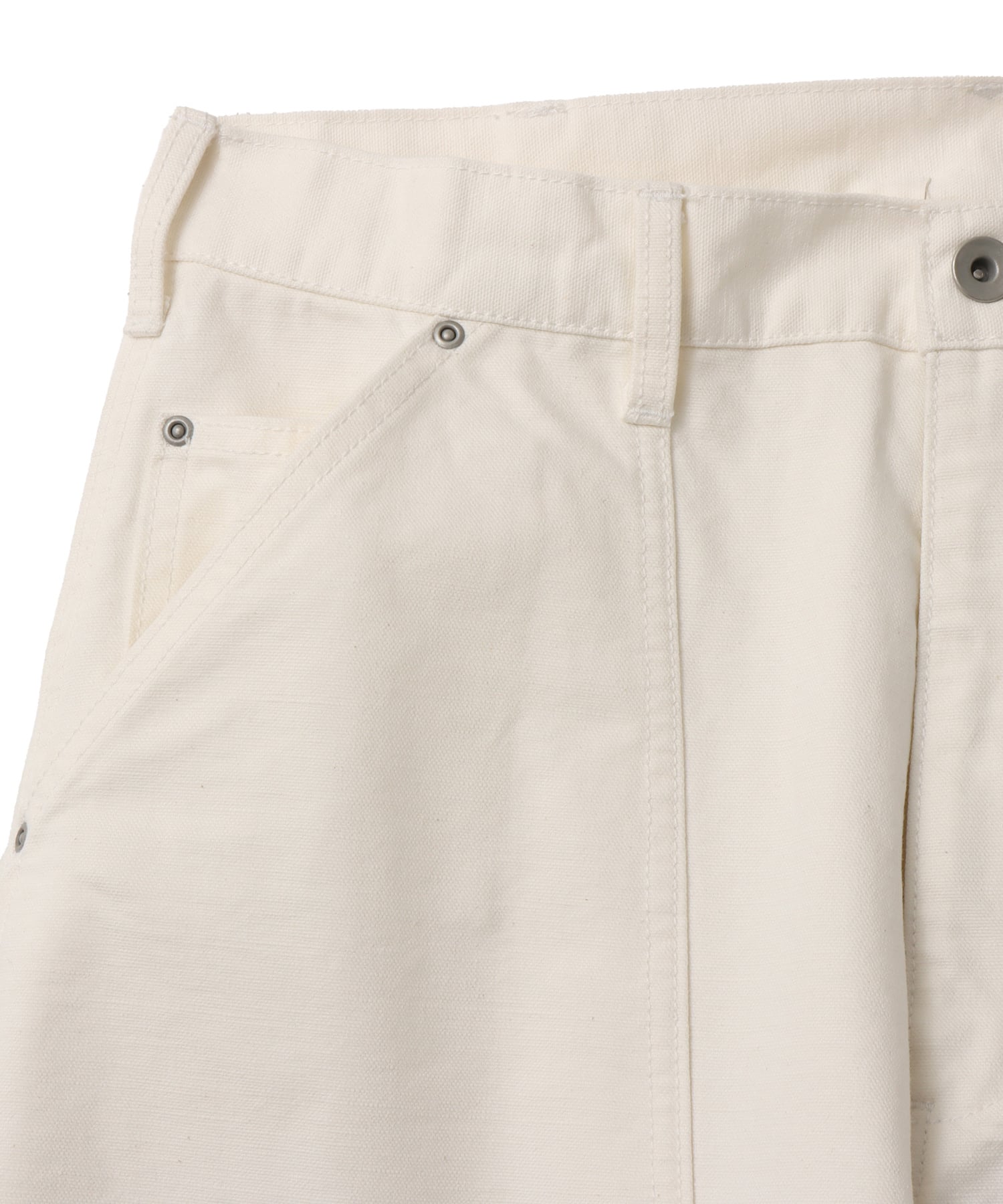 atmos Double-Knee Denim Pants WHITEの画像