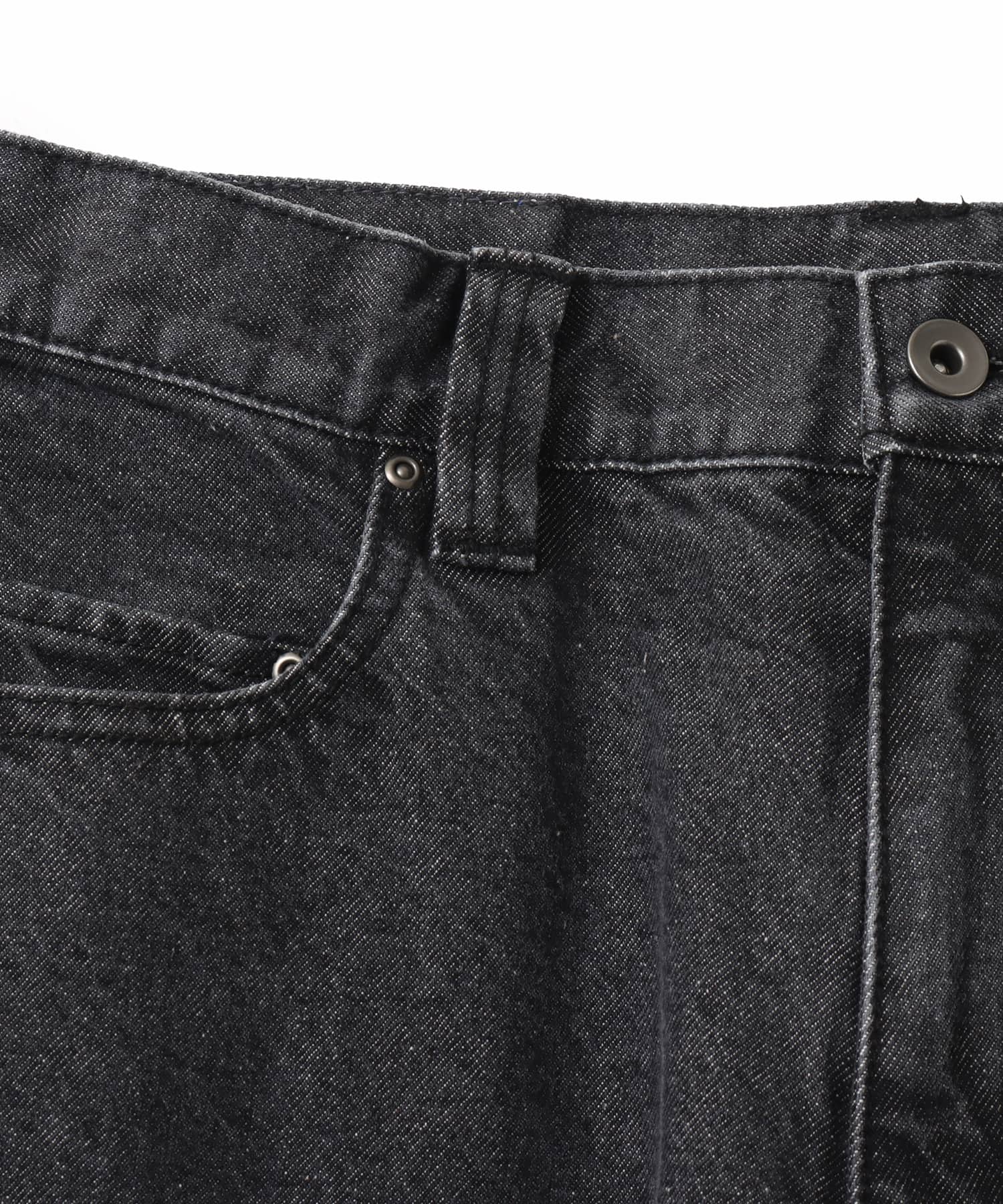 atmos Super Baggy Denim Pants BLACKの画像