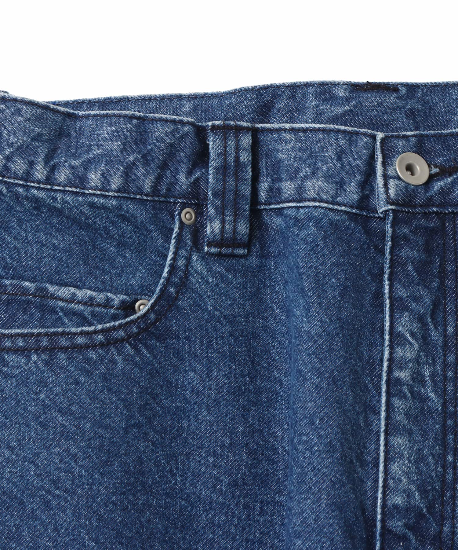 atmos Super Baggy Denim Pants BLUEの画像